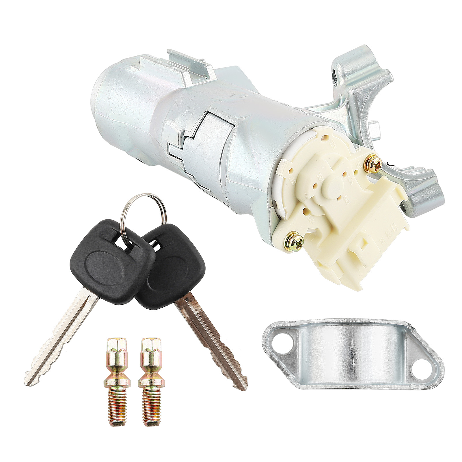IGNITION LOCK CYLINDER ASSEMBLY W 2 KEYS NEW  FOR COROLLA 1998-2002 45020381