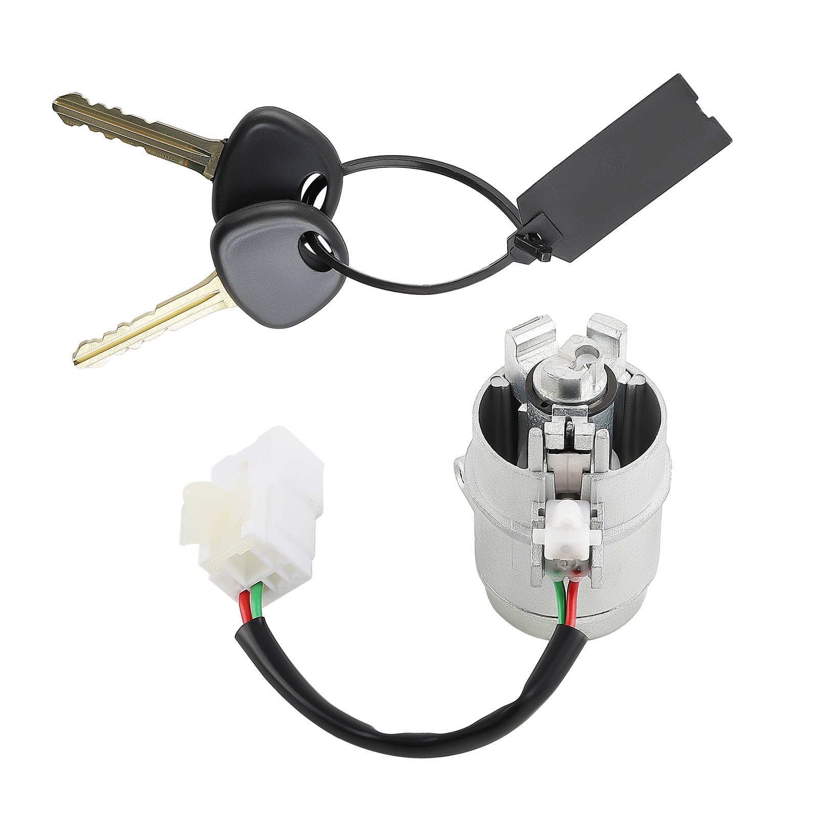 Ignition Lock Cylinder with 2 Keys Fits Fit for Hyundai Accent GLS 1.6L L4 2006