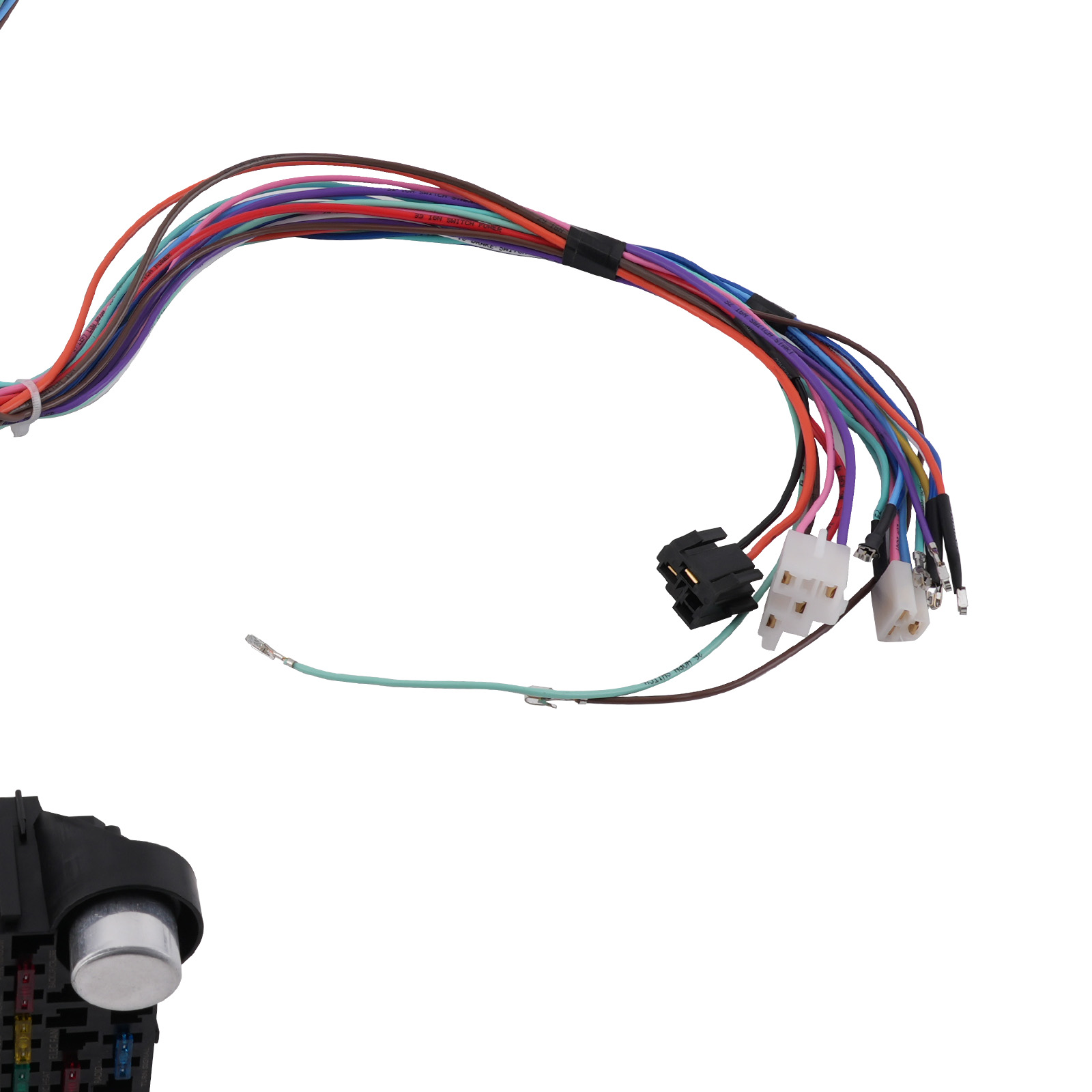 1x Universal Wire Harness Kabel Kabelbaum 21 Sicherung 12V Straßen Verkabelung