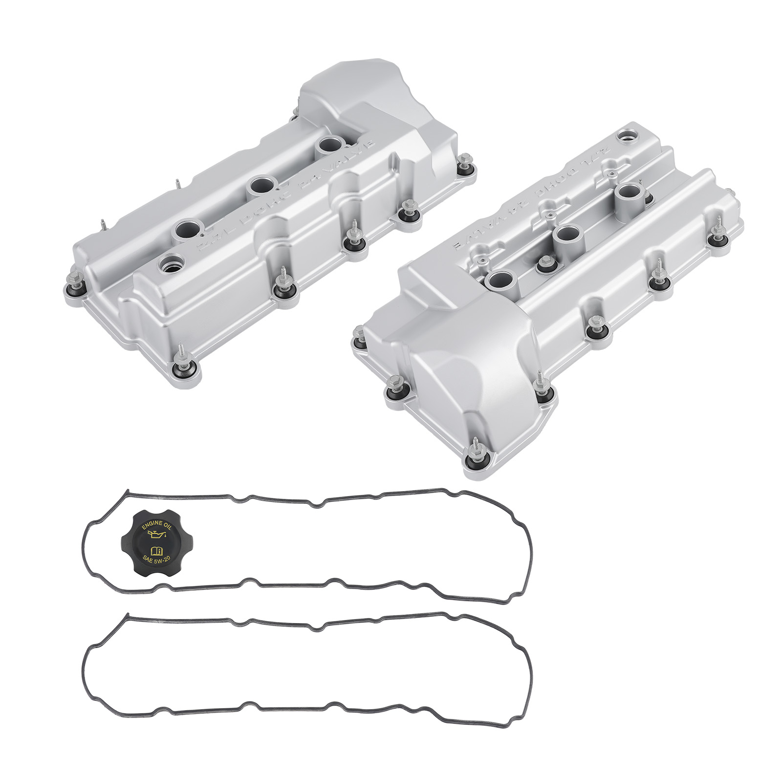 Aluminum Valve Cover Set for Chrysler 300 Sebring Dodge Avenger Charger 2.7L