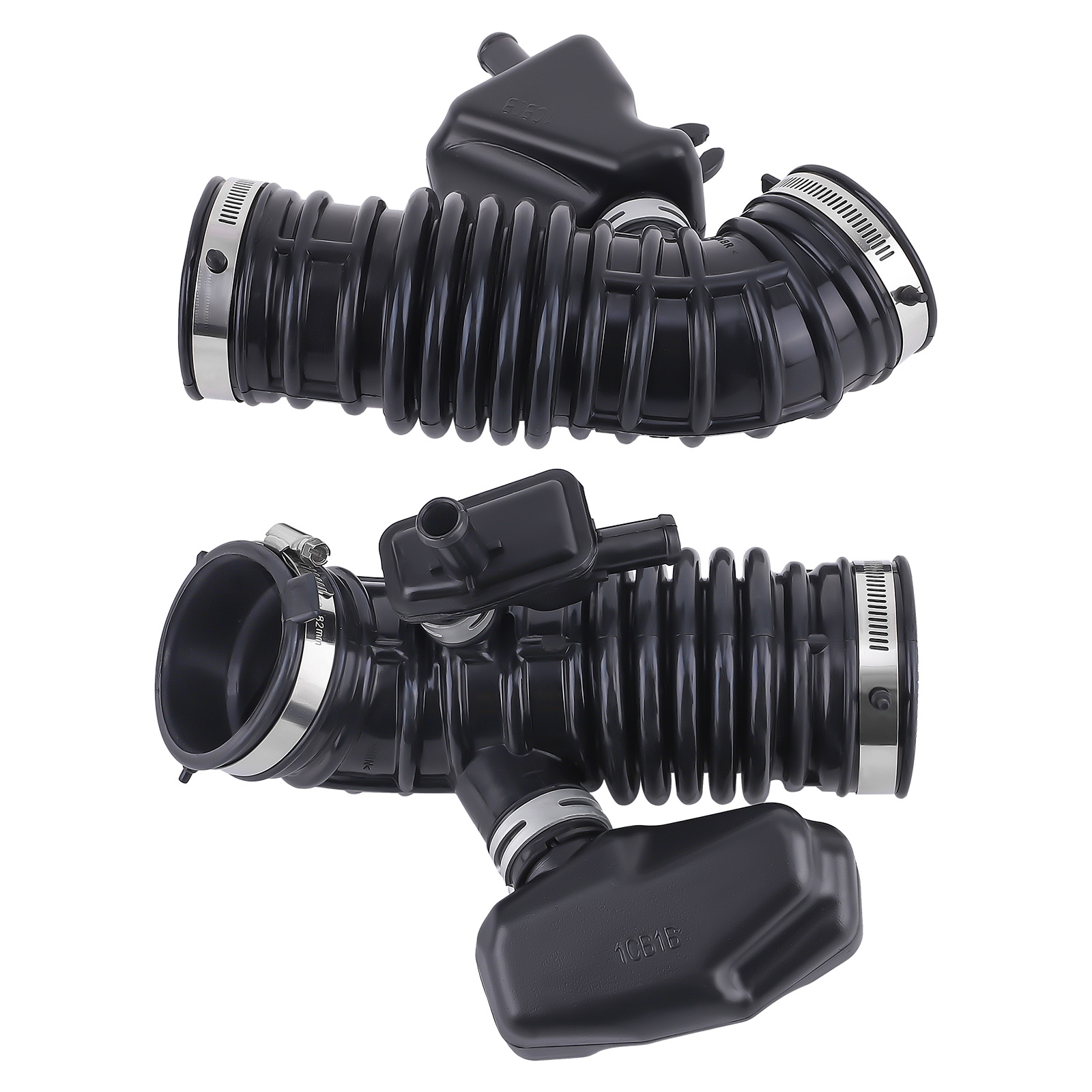 2PC Air Cleaner Intake Hose DRIVER + PASSENGER SIDE Fit Infiniti FX35 2009 2012
