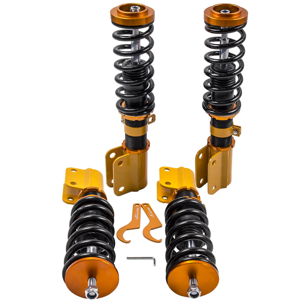 Maxpeedingrods Adjustable Coilovers Lowering Coils for Chevrolet Impala 2000-11