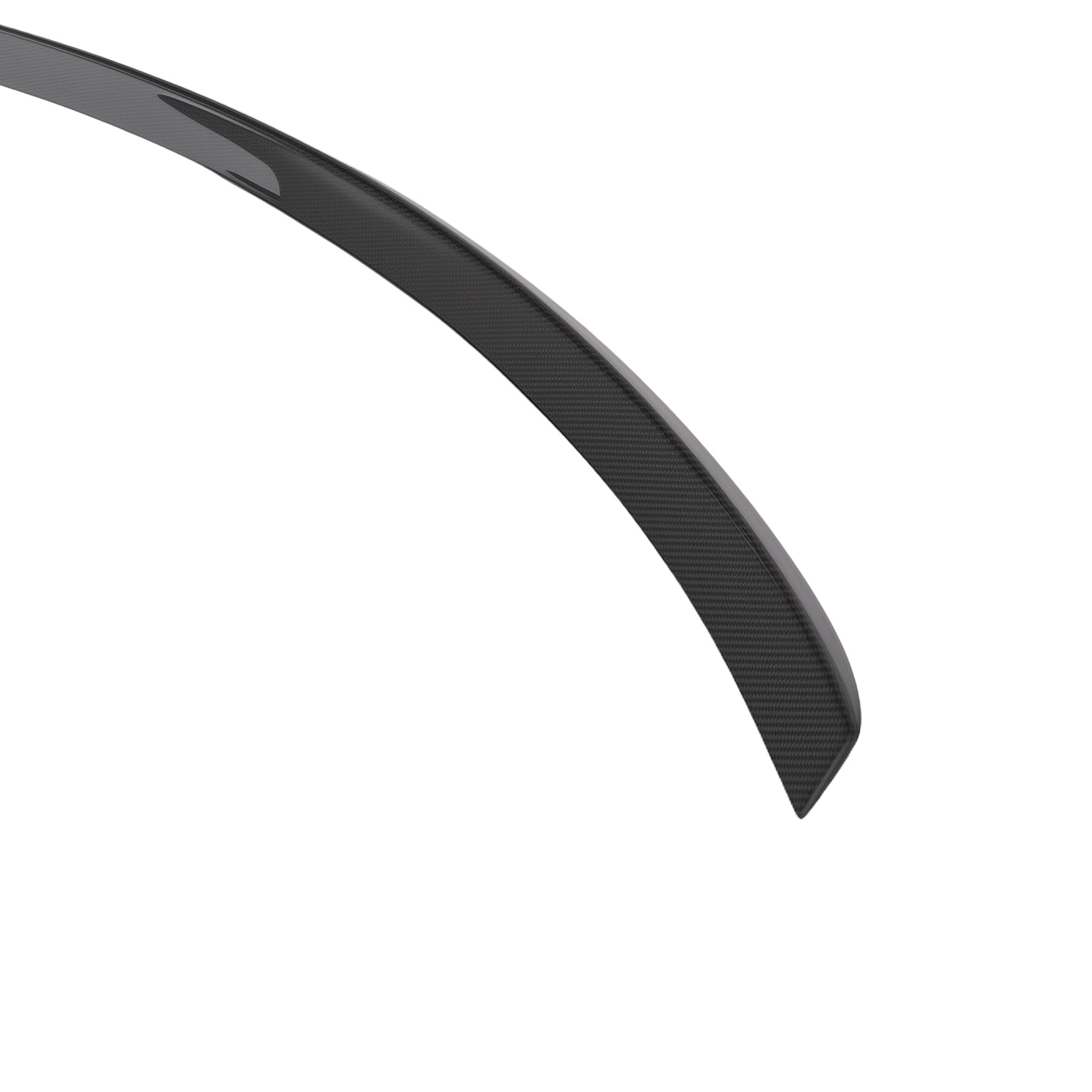 Carbon Fiber Trunk Rear Wing Spoiler for Tesla Model S 2012-2024