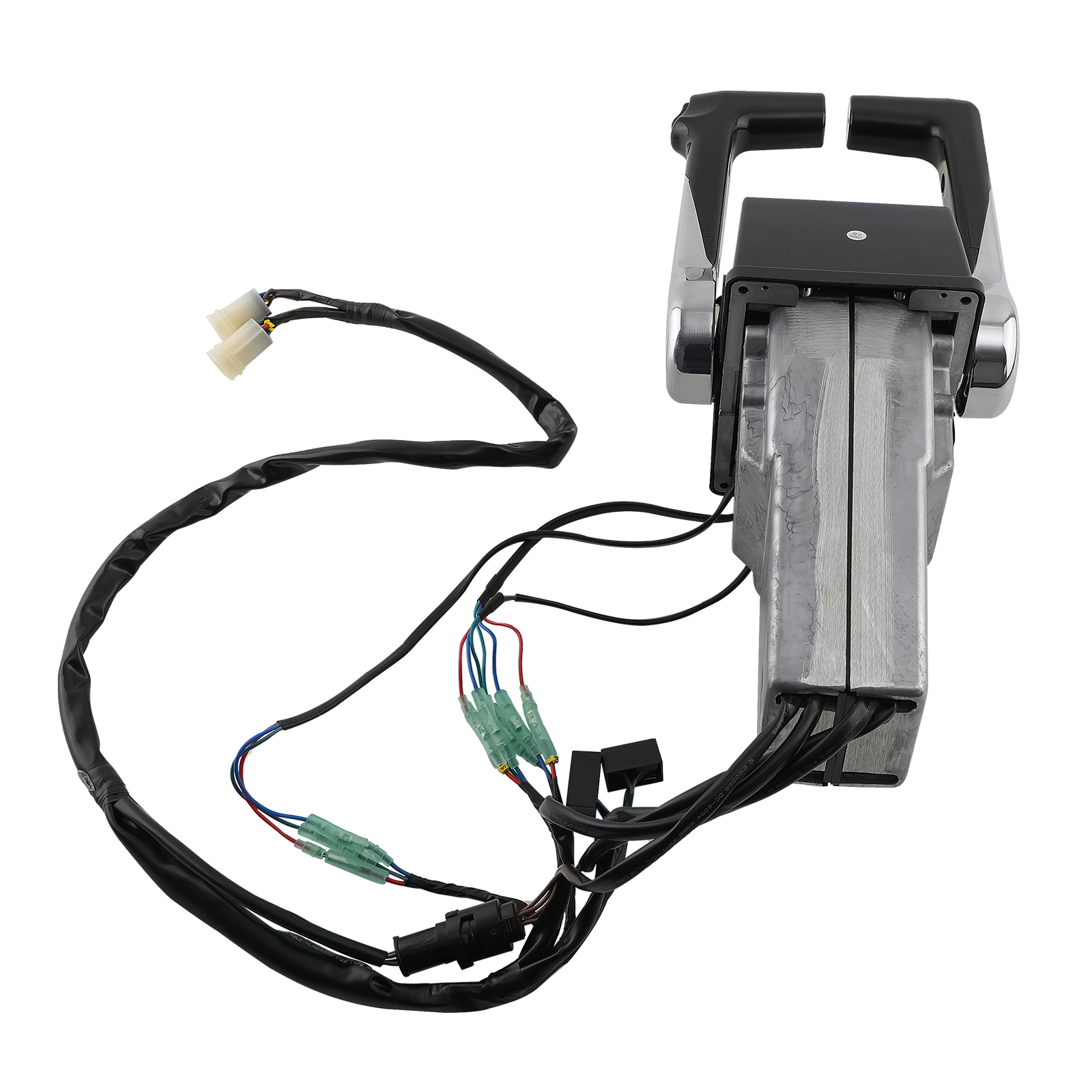 Dual mounted outboard remote control box Fits for Yamaha 704 704-48207-22 new