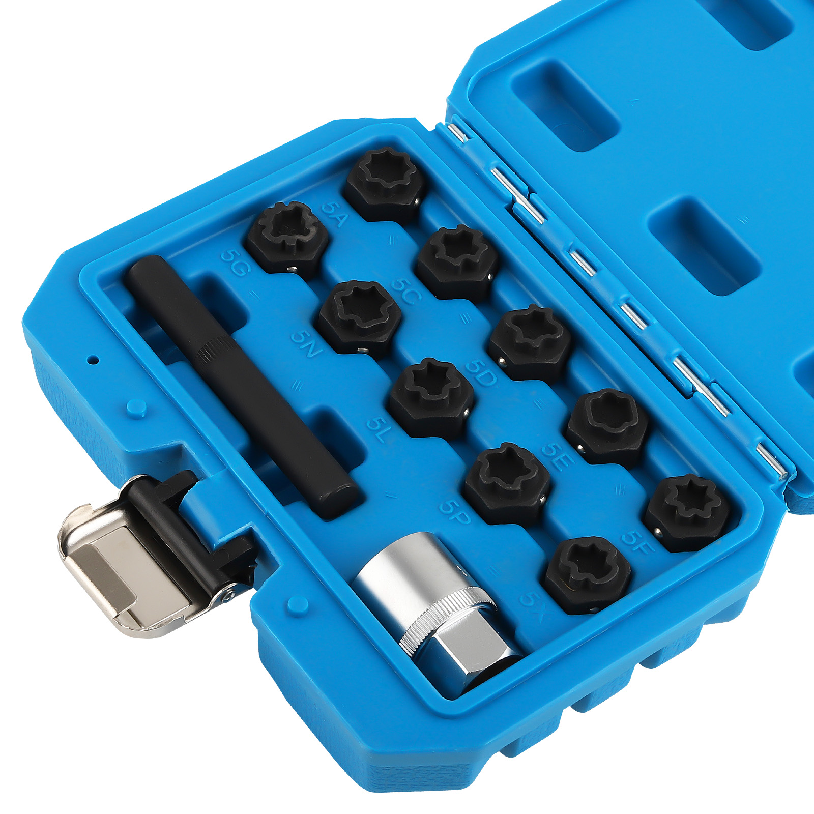 Wheel Anti-Theft Lug Nut Removal Tool Wheel Locking Nut Key For Mercedes Benz