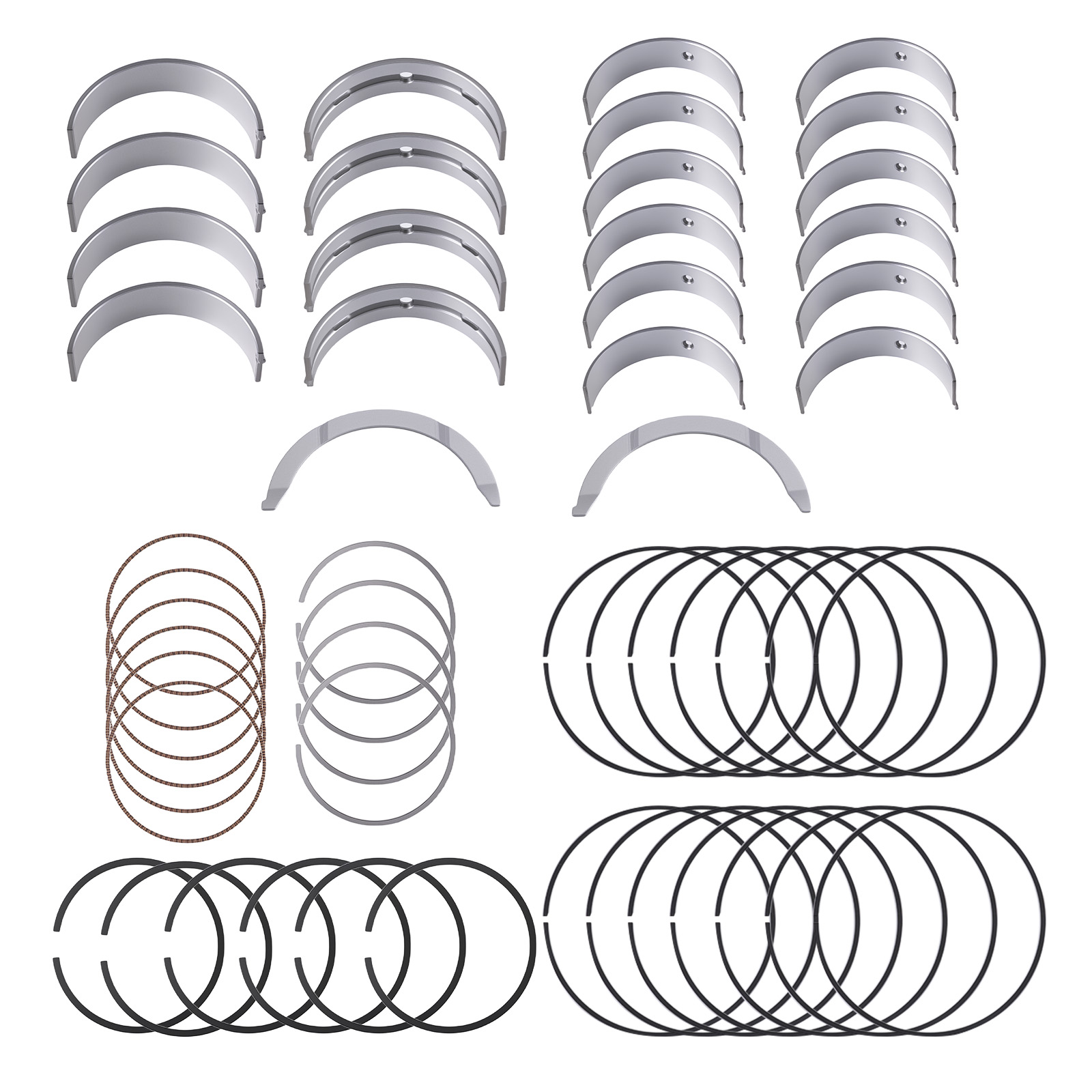 Main Rod Bearing for Suzuki Equator 4.0L V6 2009-2012 VQ40DE SWN30131