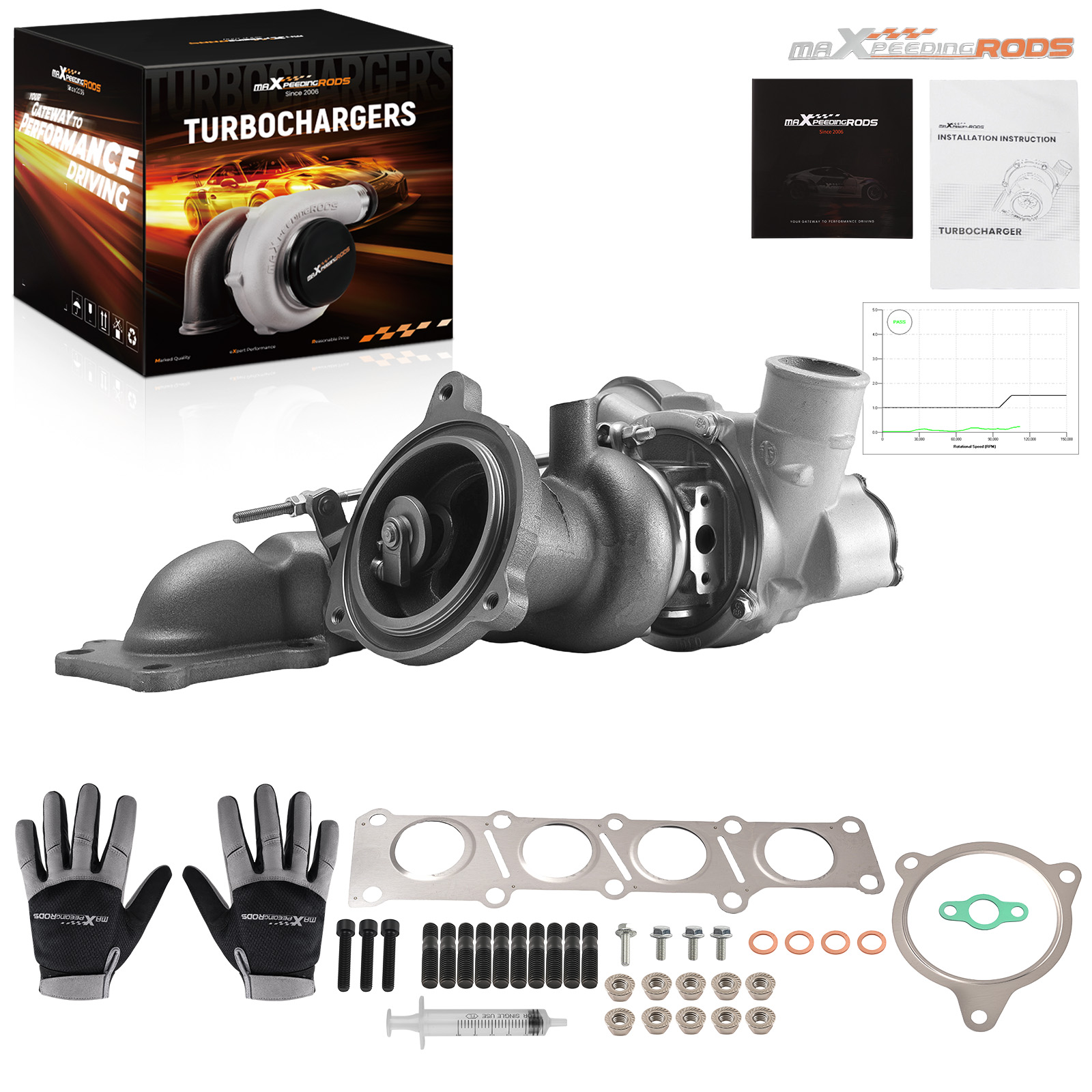 Billet K03 Turbo for Land Rover Range Rover Evoque 2.0 14-17 LR049650  LR066515