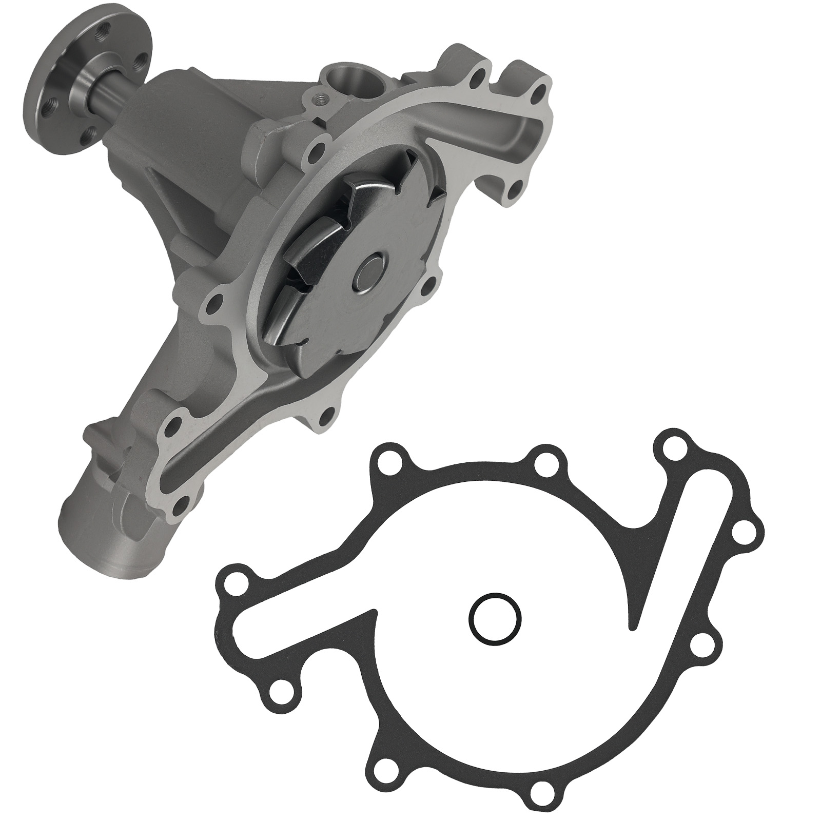 Coolant Water Pump for Ford Mustang/Thunderbird 3.8L F7ZZ8501AA Aluminum Case