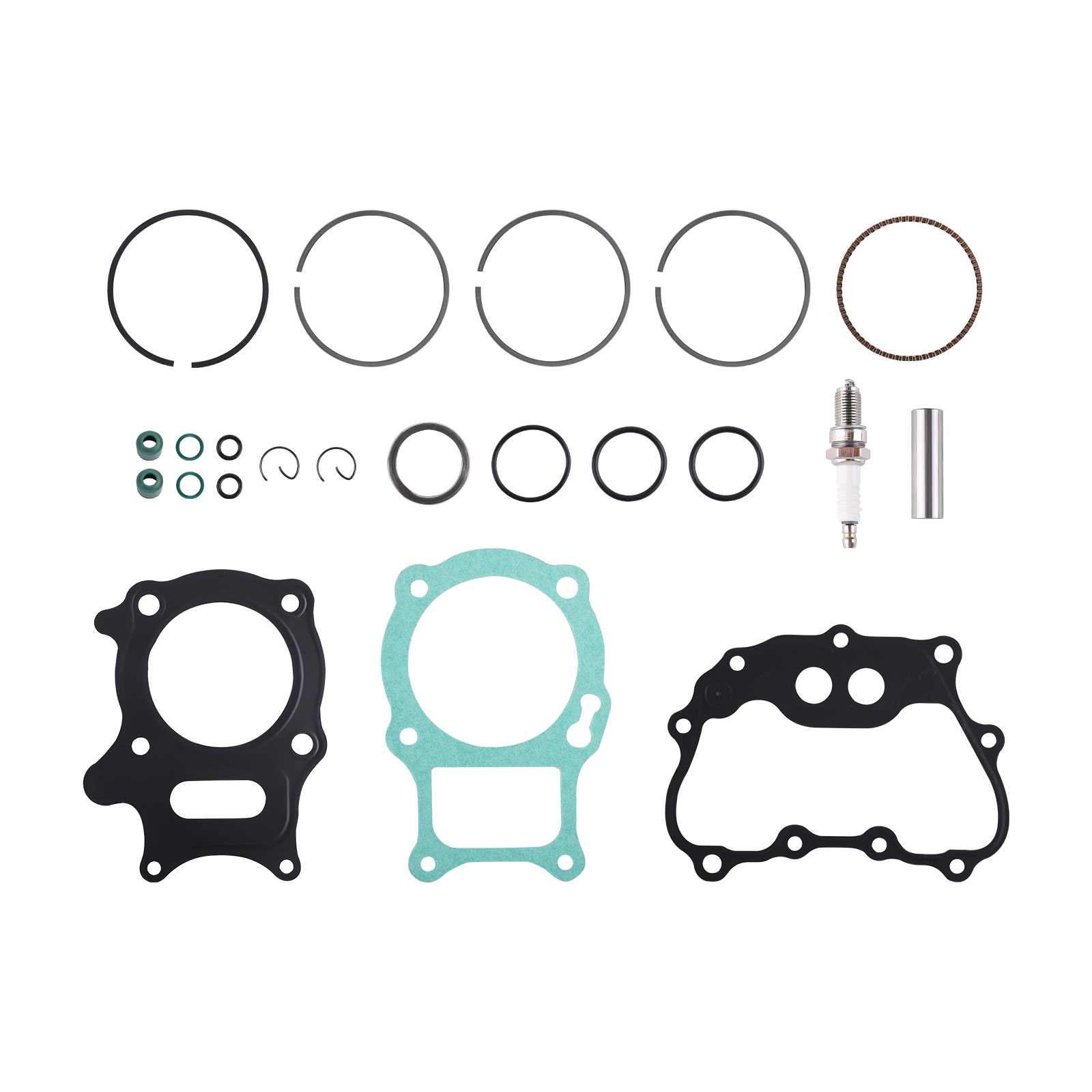 Engine Cylinder Piston Rebuild Kit for Honda Sportrax Recon 250 TRX250 1997-2023