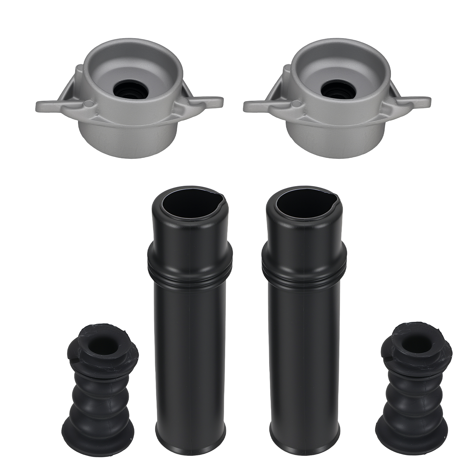 2 Stossdämpfer + Domlager +Protection kit Hinten for Citroën C4 2004-2011 5206CS