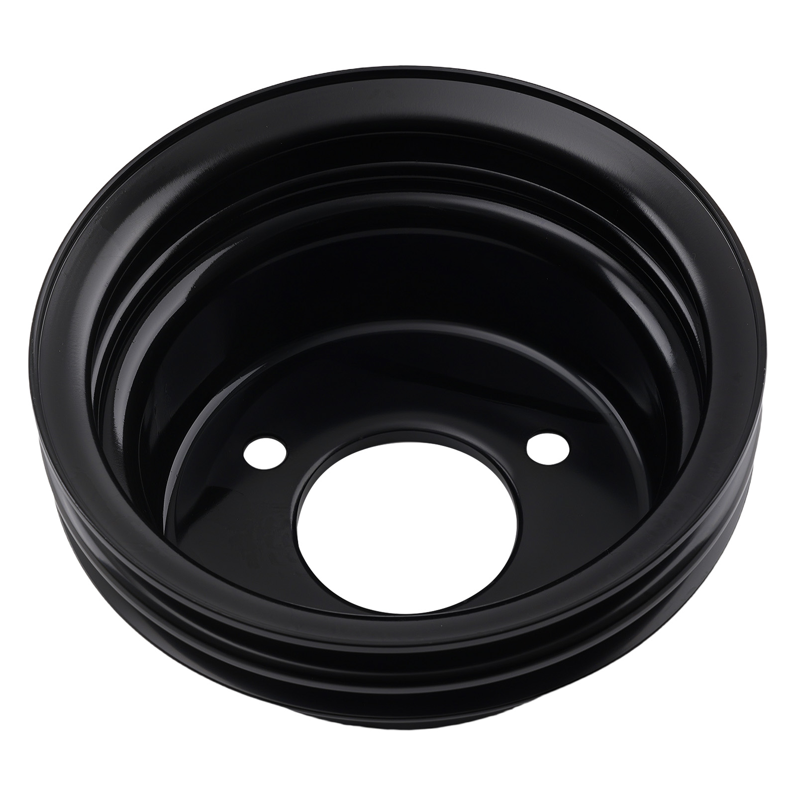 Double Groove Pulley Set for Ford SB 289 302 1965-1967 Crank Water Pump Steel