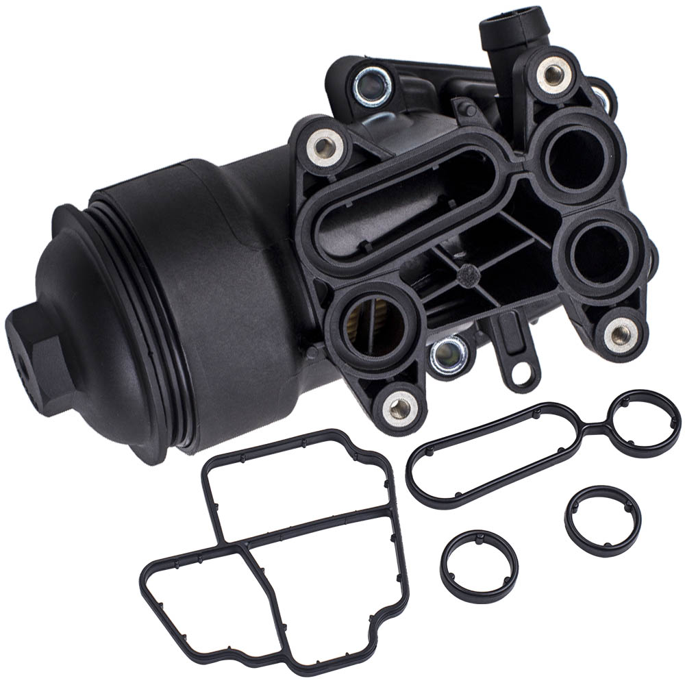 Oil Filter Housing for Audi Seat Skoda VW 1.6 TDI 2.0 TDI 03L115389B, 03L115389C
