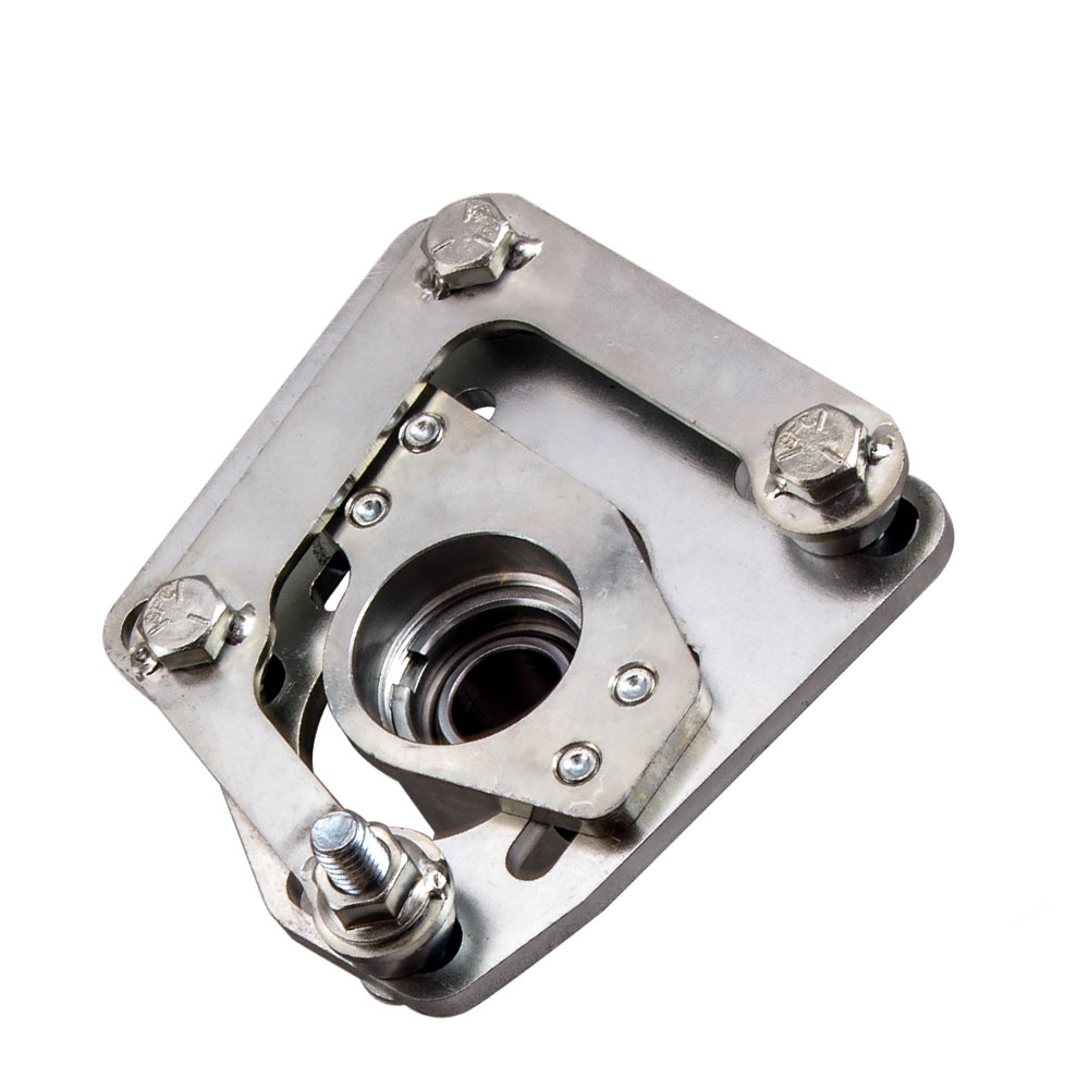 2 Pieces Aluminum  Caster Plates Camber Plate Front for Ford Mustang 1994-2004