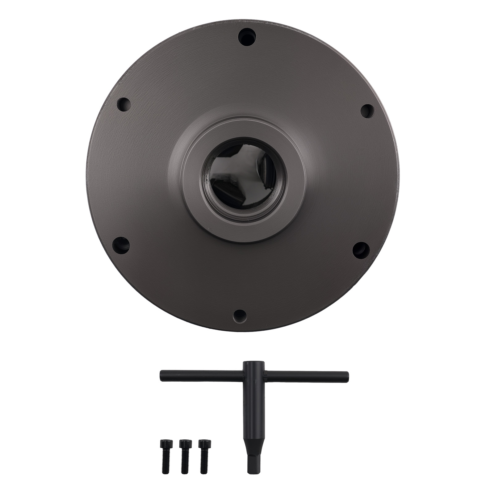 K11-160A 3-Jaw Self Centering Lathe Chuck 160mm 6in Hardened Separate Jaws