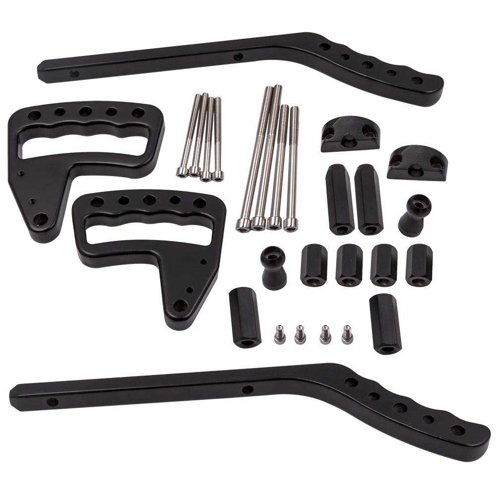 4x Grab Handles Safety Grip Mount Bar for Jeep Wrangler JK JKU 2007-2017