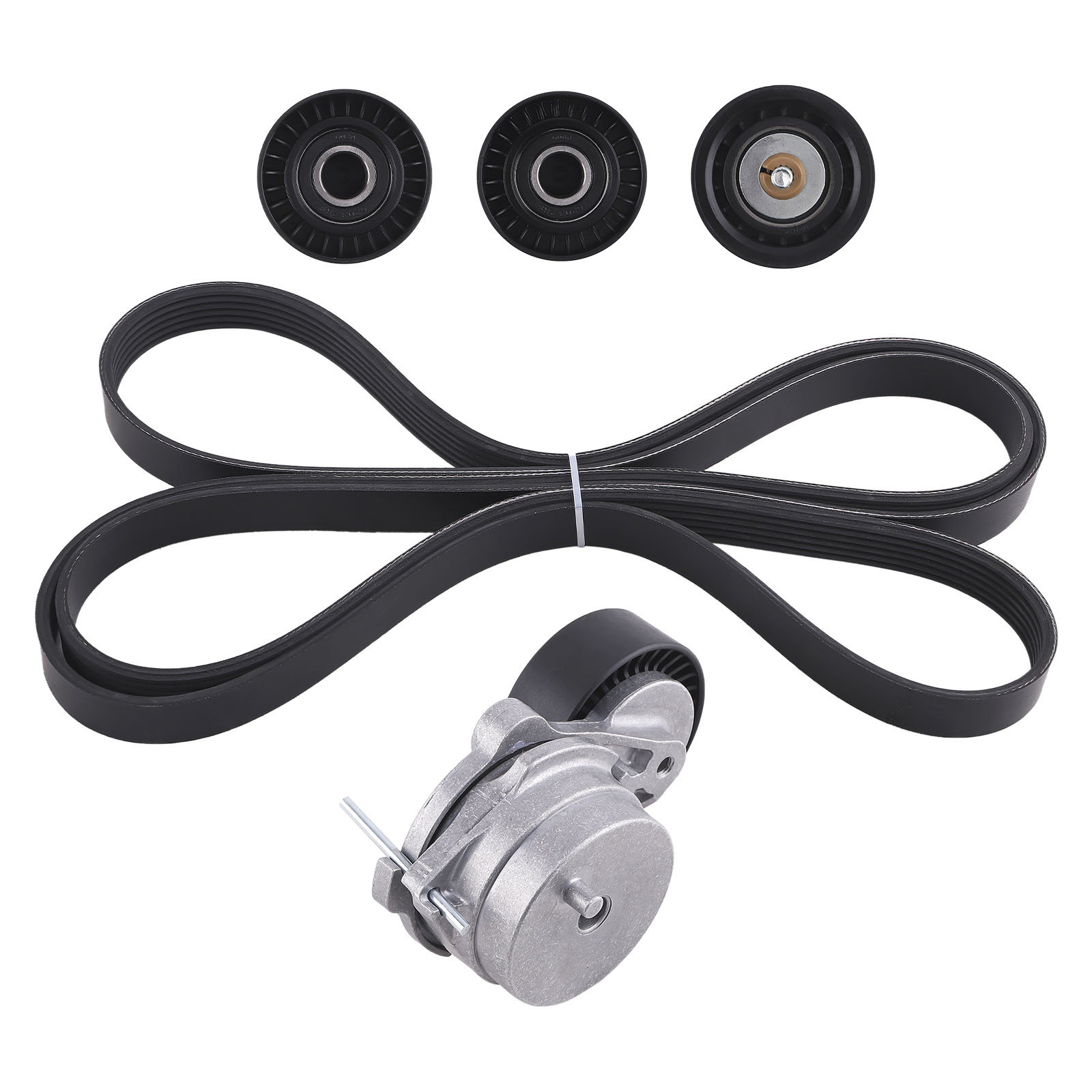 Keilrippenriemen-Satz + Spanner für VW Touareg Audi Q7 Porsche 3.0 059903137AM