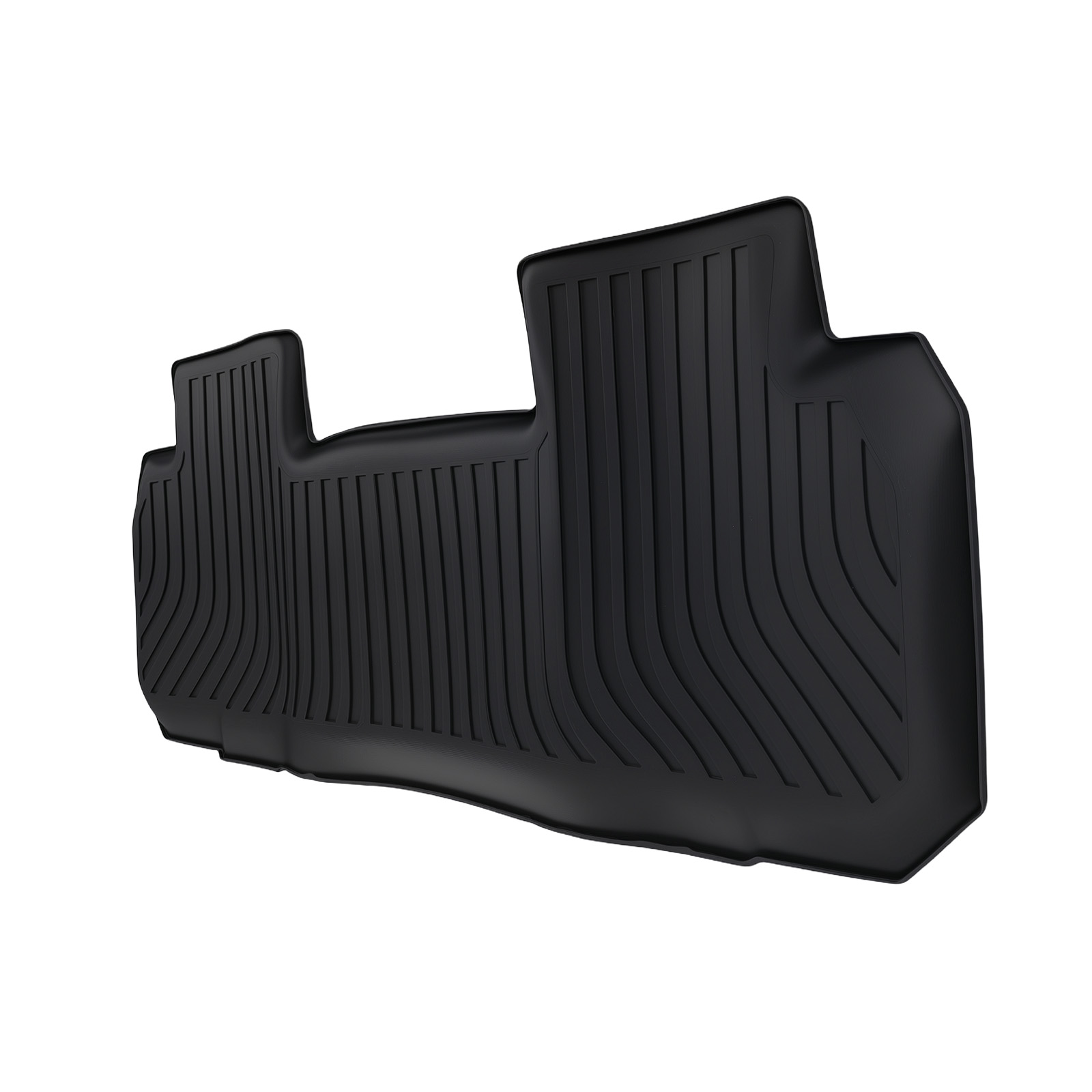 Black TPE Carpet Floor Mats for Chevrolet Traverse 2018-2025 7 Seat Custom