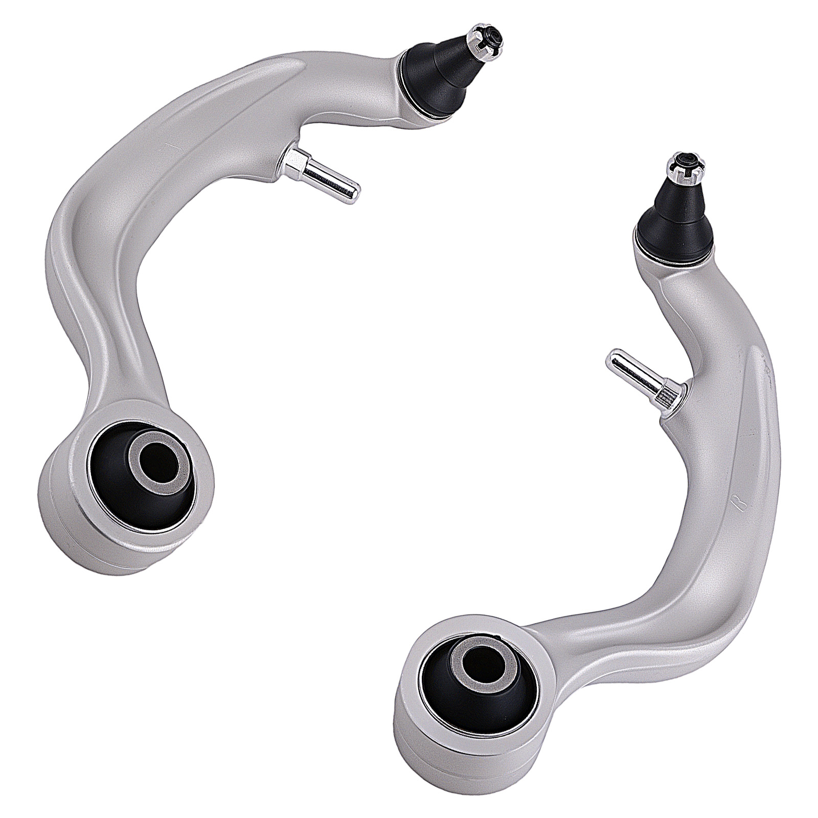 2pc Front Lower Rearward Control Arms w/ Ball Joints for Infiniti G35 03-07