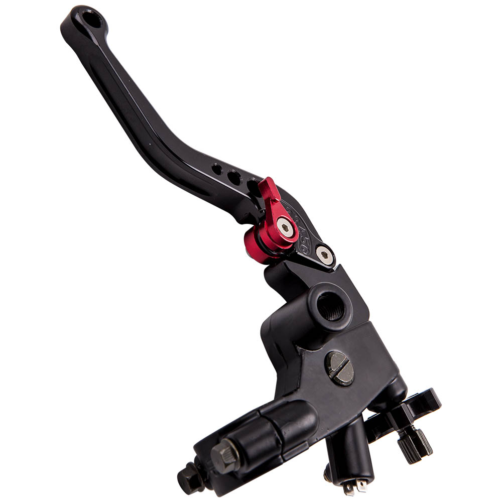 Left & Right 7/8'' Motorcycle Brake Master Cylinder Hydraulic Reservoir Lever