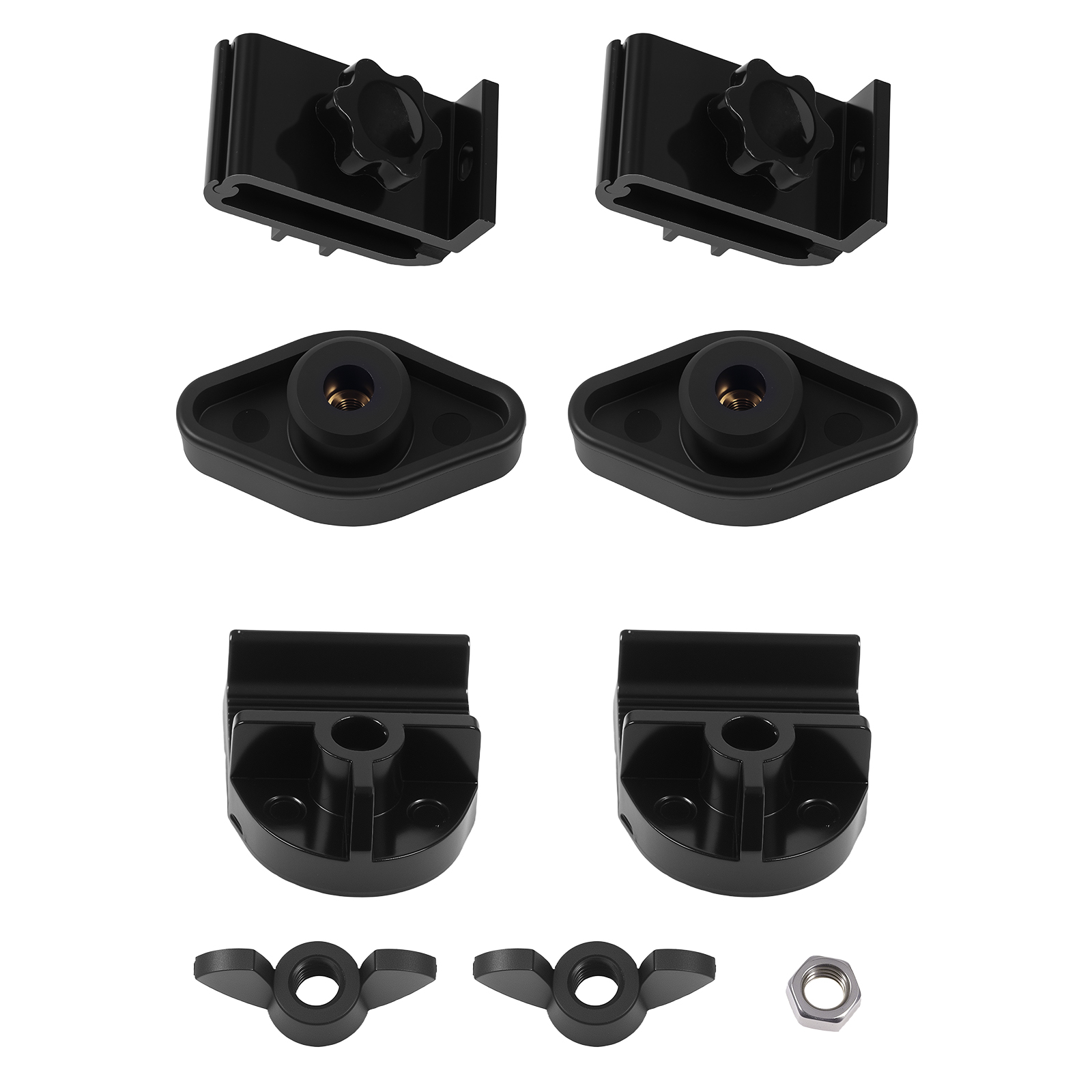 5.5'  3-Fold Soft Bed Cover for Ford F-150 Crew Cab 2015-2026 Aluminum Alloy