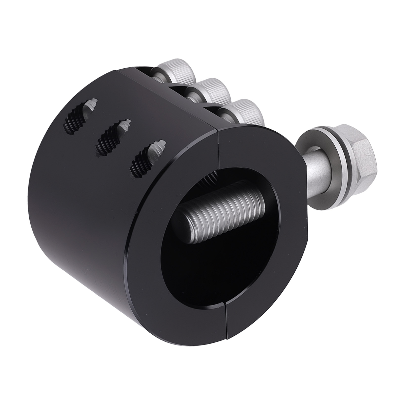 Front Steering Damper Bracket for Jeep Wrangler JL JLU JT 2018-2025 Steel Black