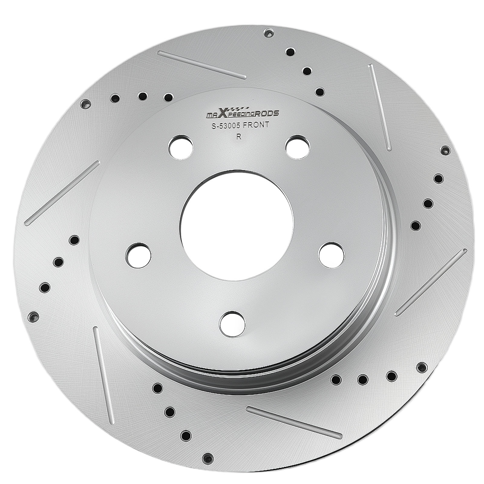 Front Drilled&Slotted Disc Brake Rotors for Ram 1500 2011-2018 S-53005