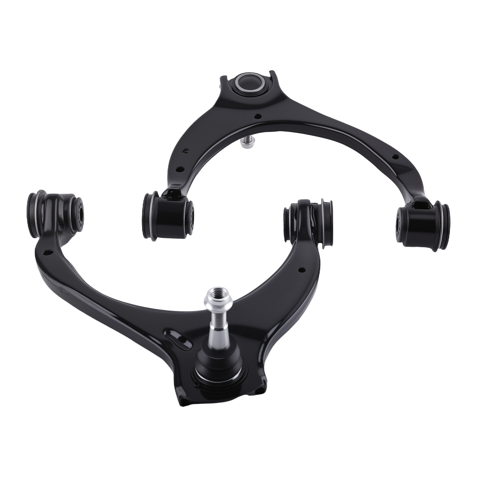 Front Upper Control Arms Sway Bar Links Tie Rods for Chevy Silverado Sierra 1500