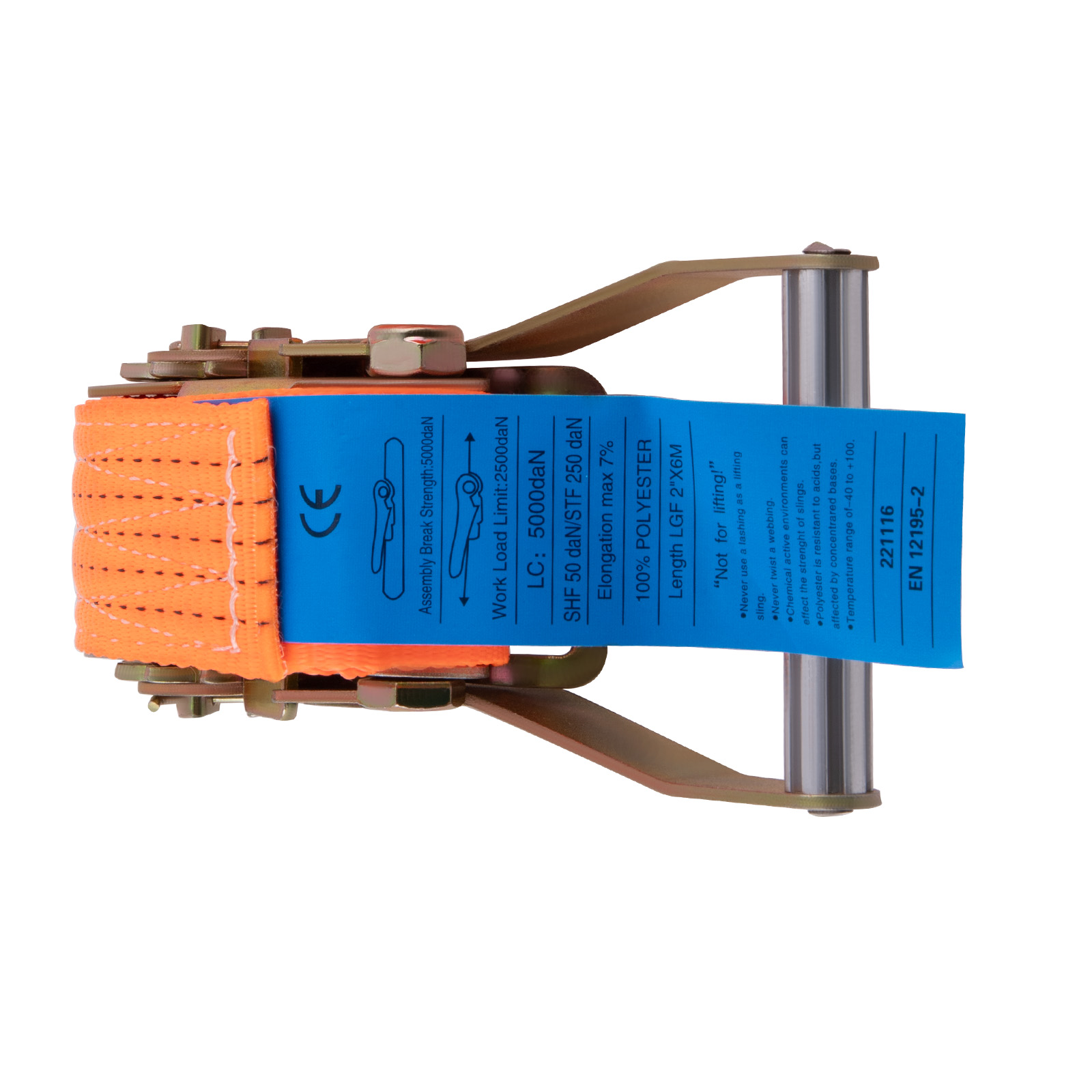 10X 5ton 6meter 5t Profi Spanngurte 2-teilig Zurrgurte Ratschengurte Gurt Haken