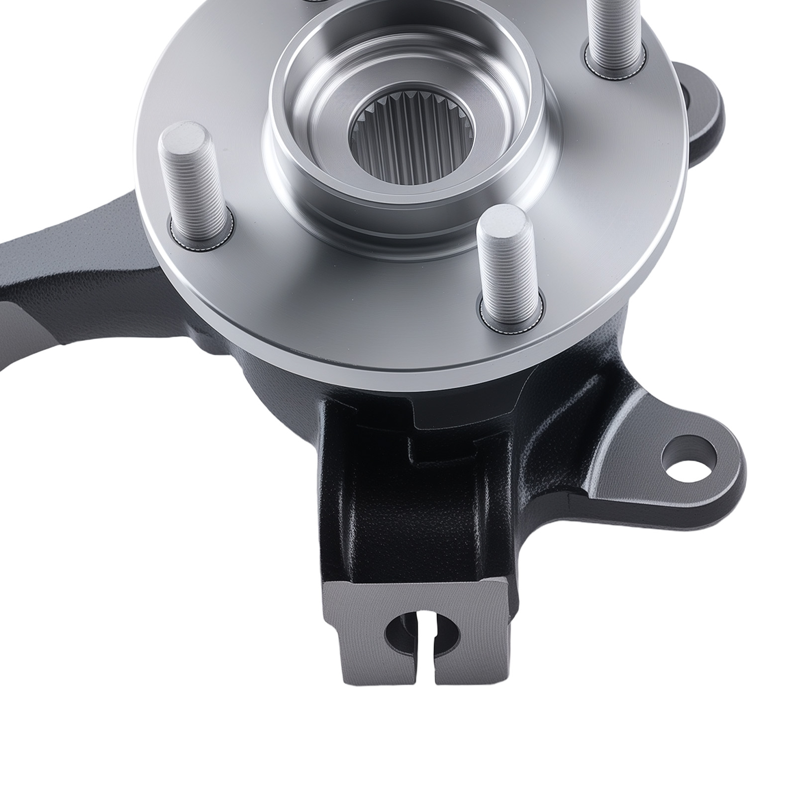 2pc Front Left RH Wheel Bearing Hub Knuckle Assembly For Nissan Versa 2013-2019