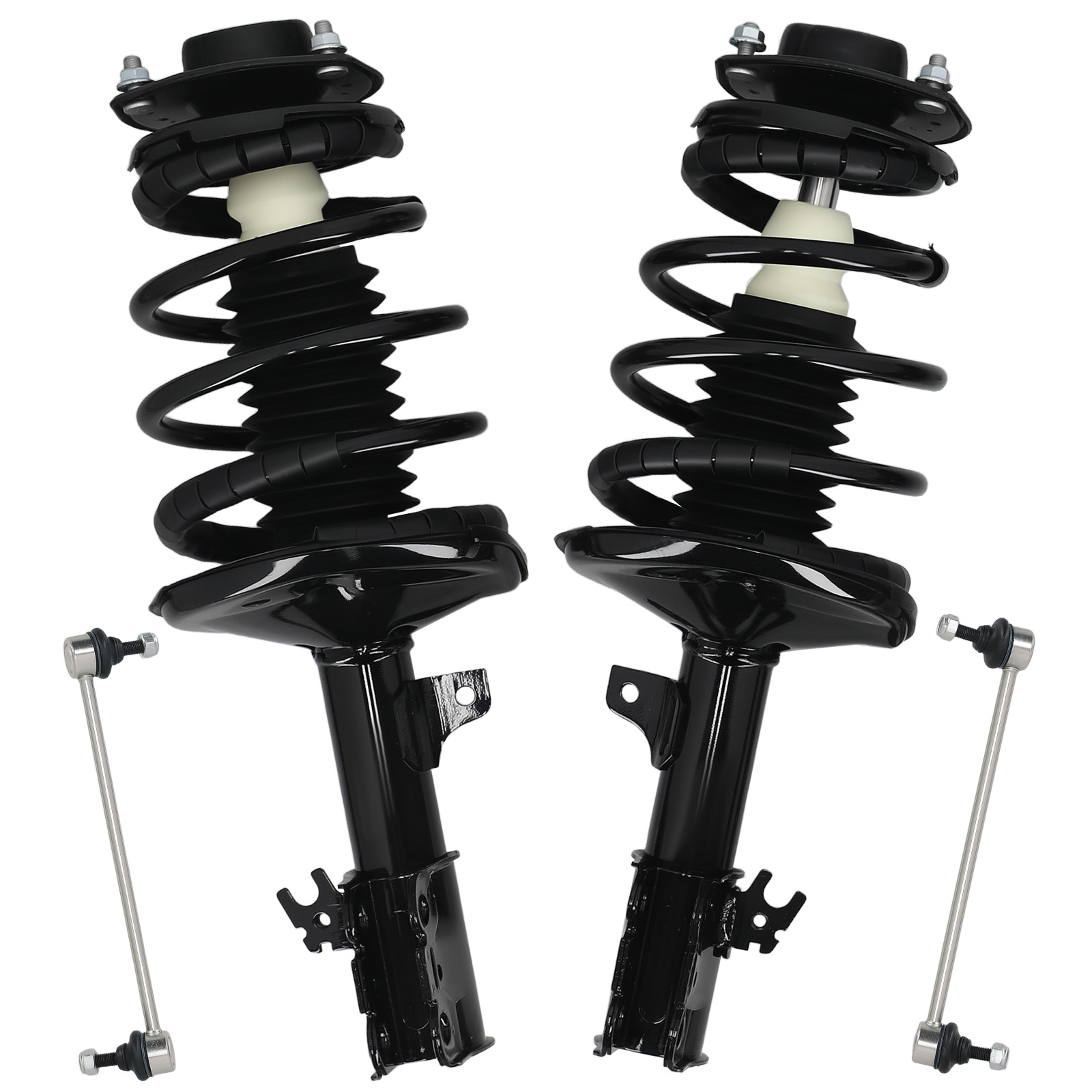 Complete Front Struts Sway Bar Links for 1999-2003 Toyota Solara SE 2.2L 2.4L