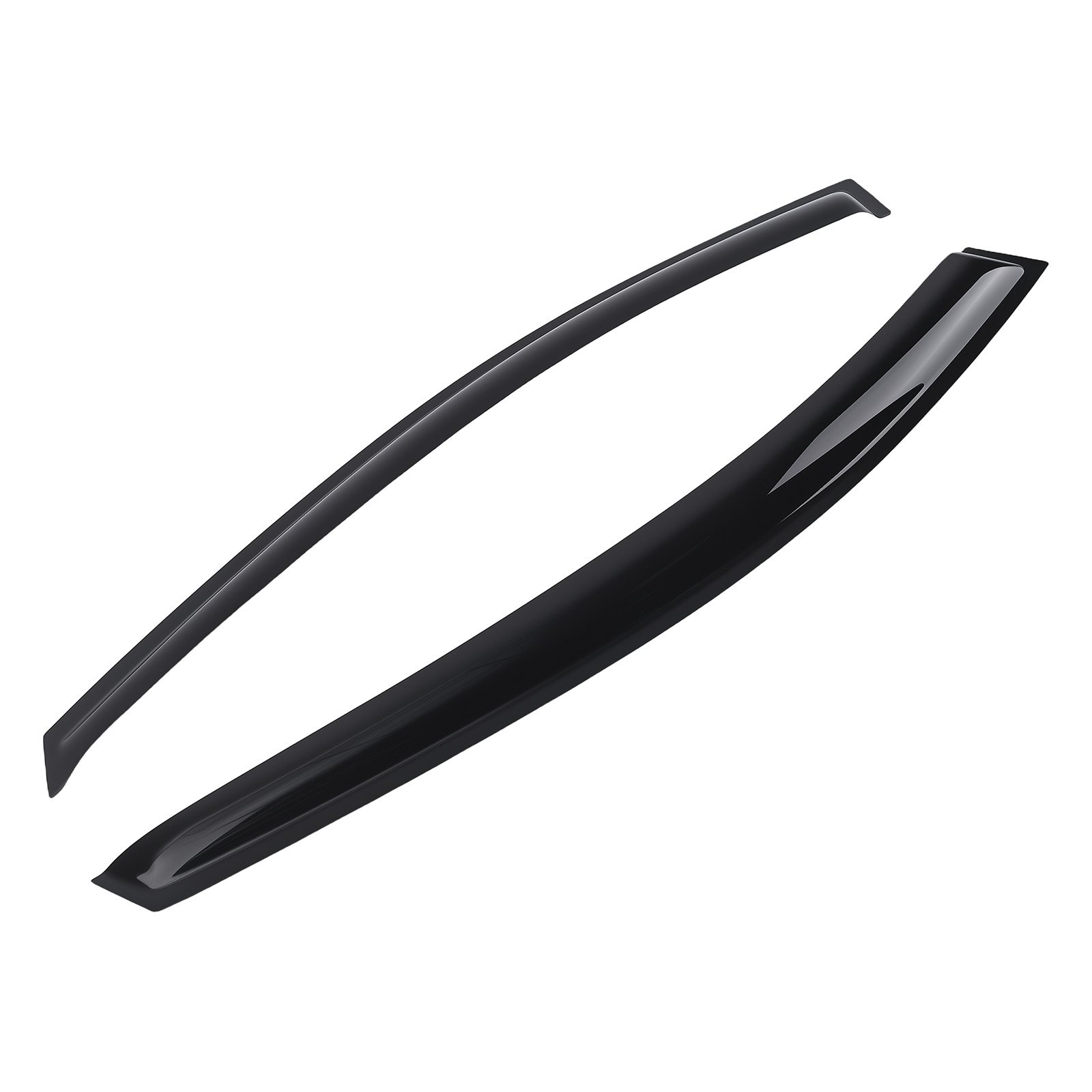 Door Shield Deflectors for Ford Kuga 2012-2019 Outside Mount Black 4 Pieces