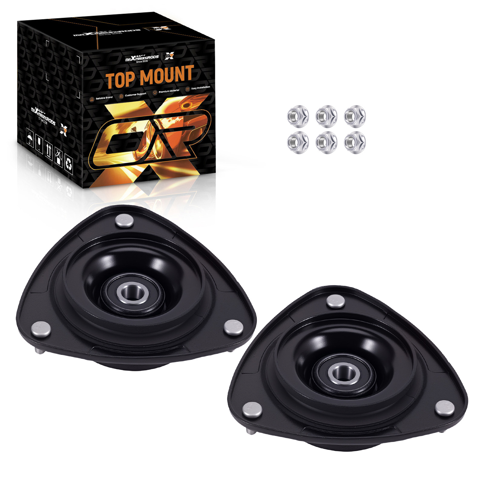 2× Federbein Domlager for Subaru Forester Impreza Legacy Outback 2007-2014 Vorne