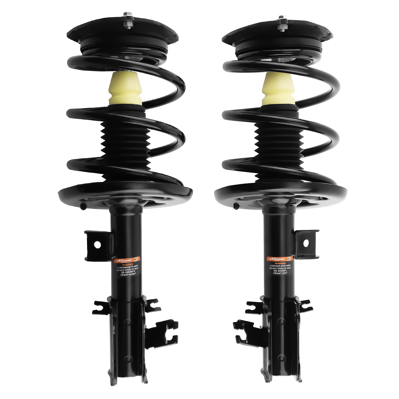 Front Struts w/ Coil Spring + Lower Control Arms for Nissan Altima 2007-2013