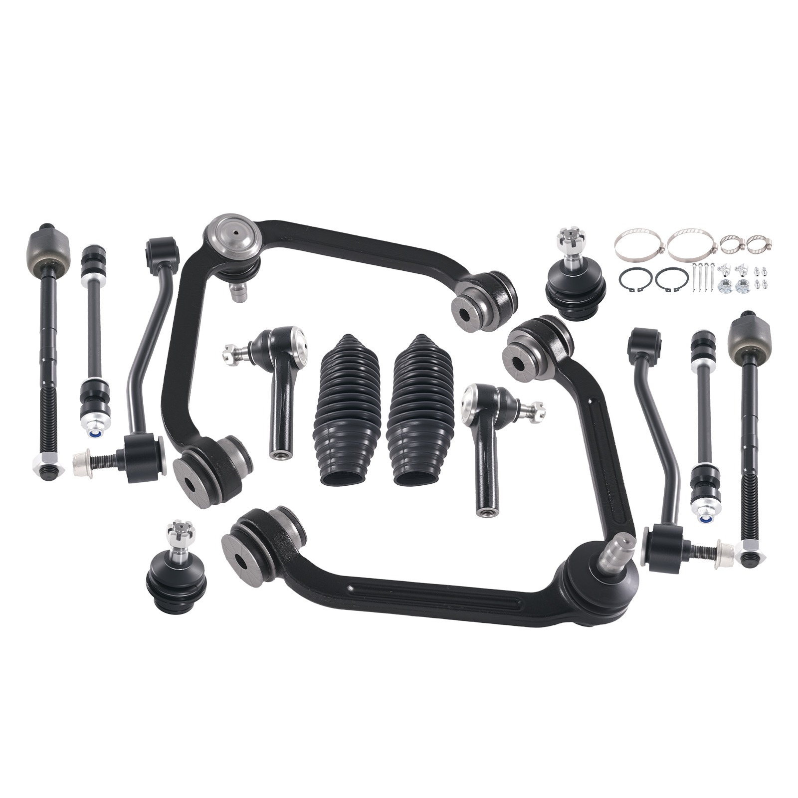 Front Upper Control Arm Lower Ball Joint Sway Bar Tie Rod for Explorer 2001-2003