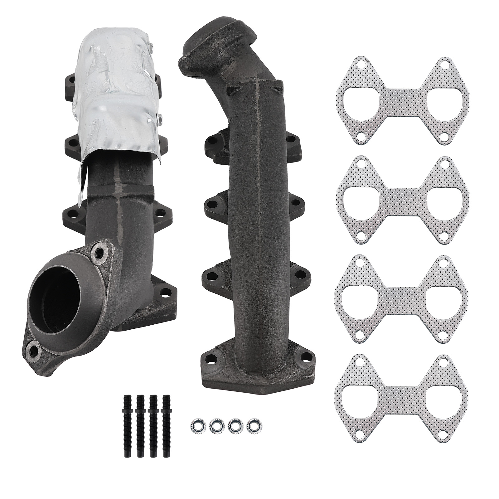2x Cast Iron Exhaust Manifolds for Ford Expedition/F-150 2005-2012 674-695