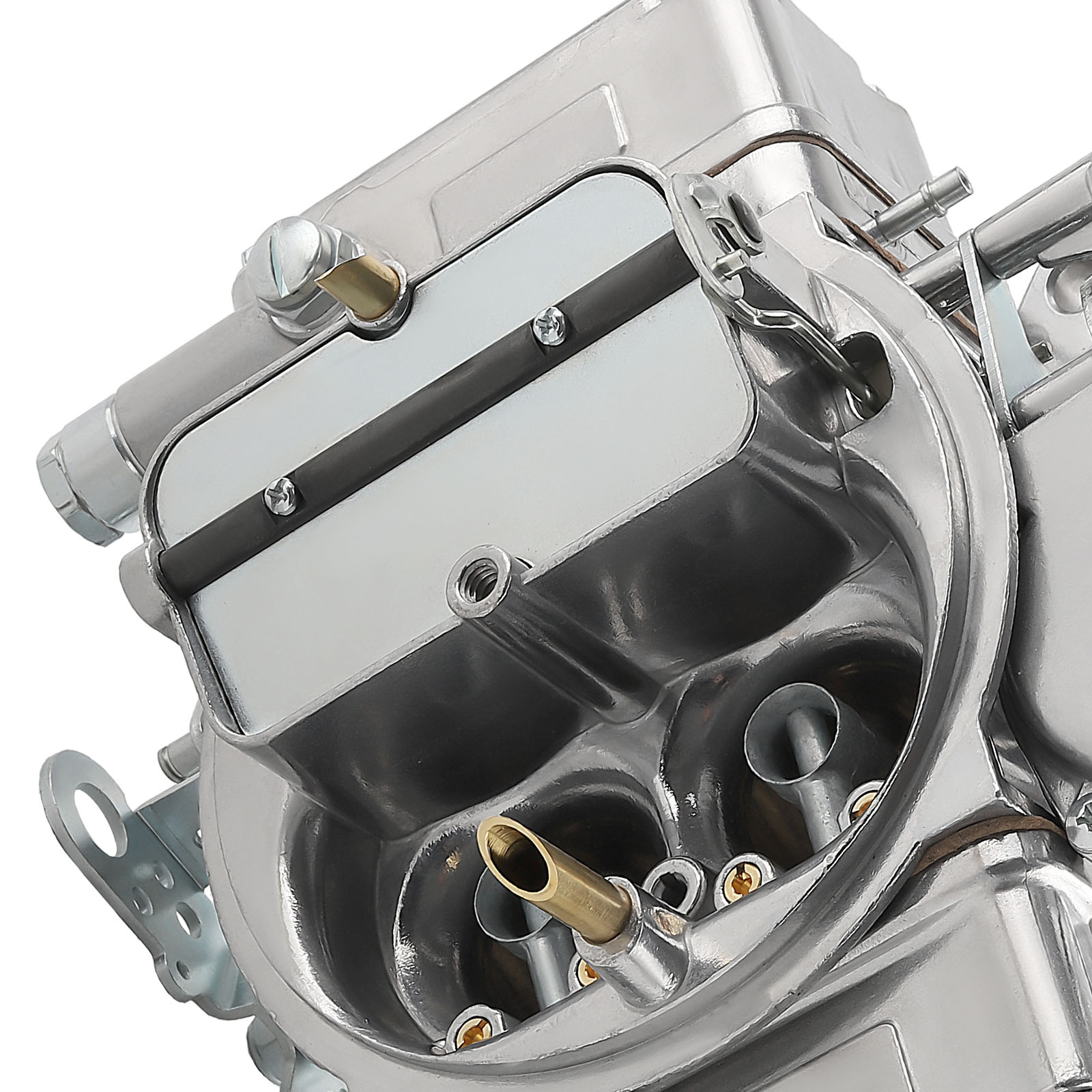 4 Barrel Aluminum Alloy Carburetor for Holley 4160 0-1850S 600CFM Manual Choke