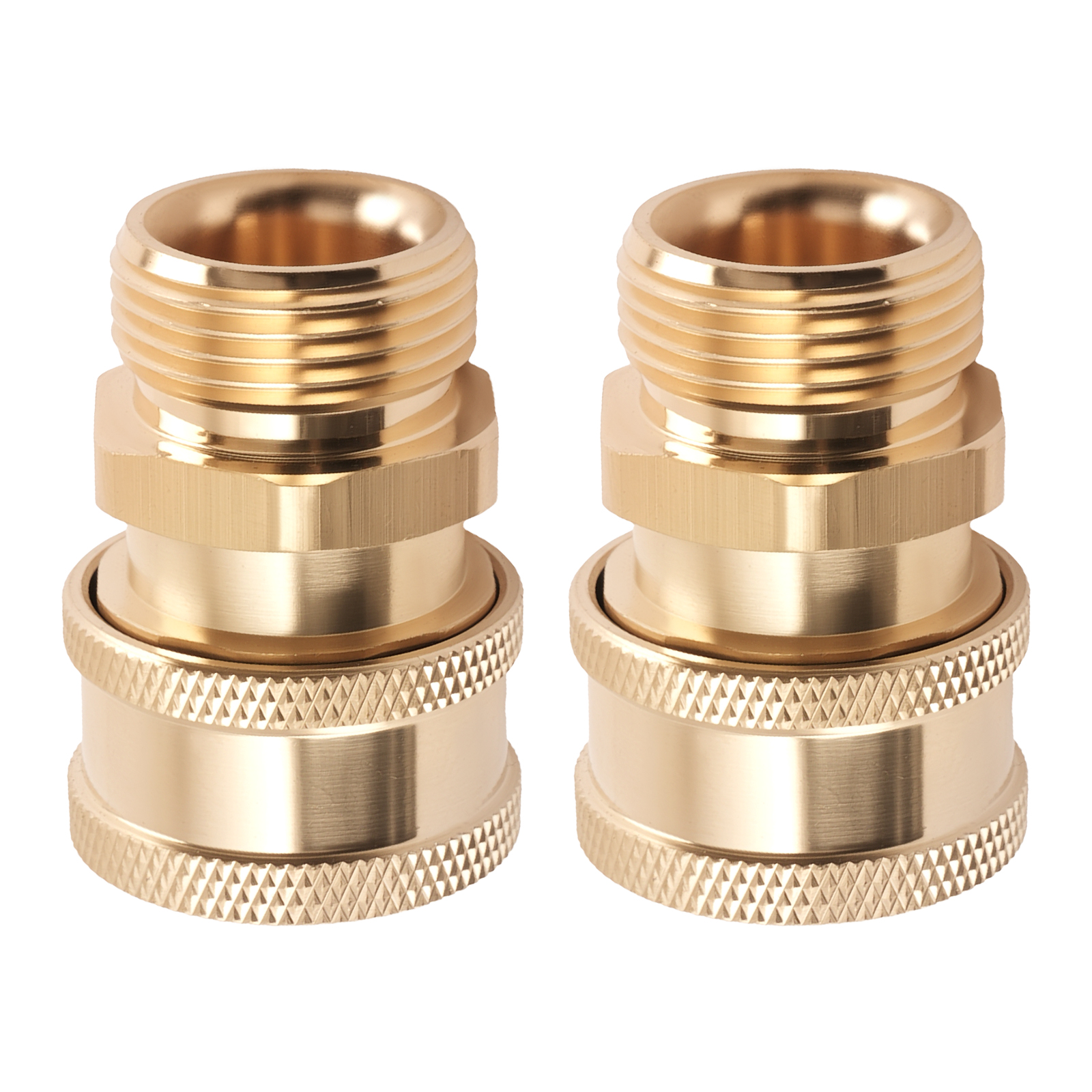 4 pack Pressure Washer Adapter Set M22-14MM to 3/8'' Quick Connect 5000 PSI