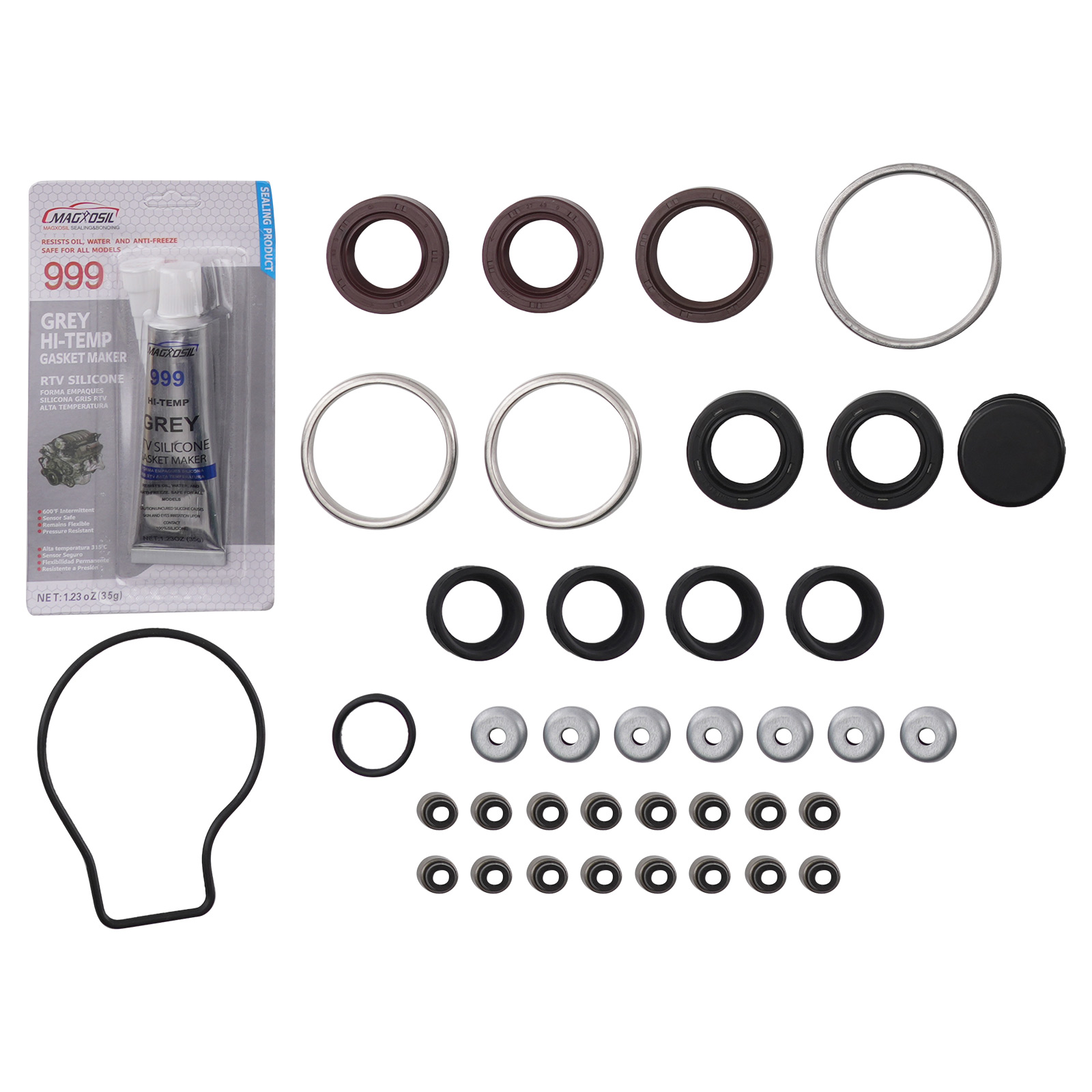 Head Gasket Set Timing Belt Kit W/ Water Pump For Honda CR-V 2.0L B20Z2 1997-01
