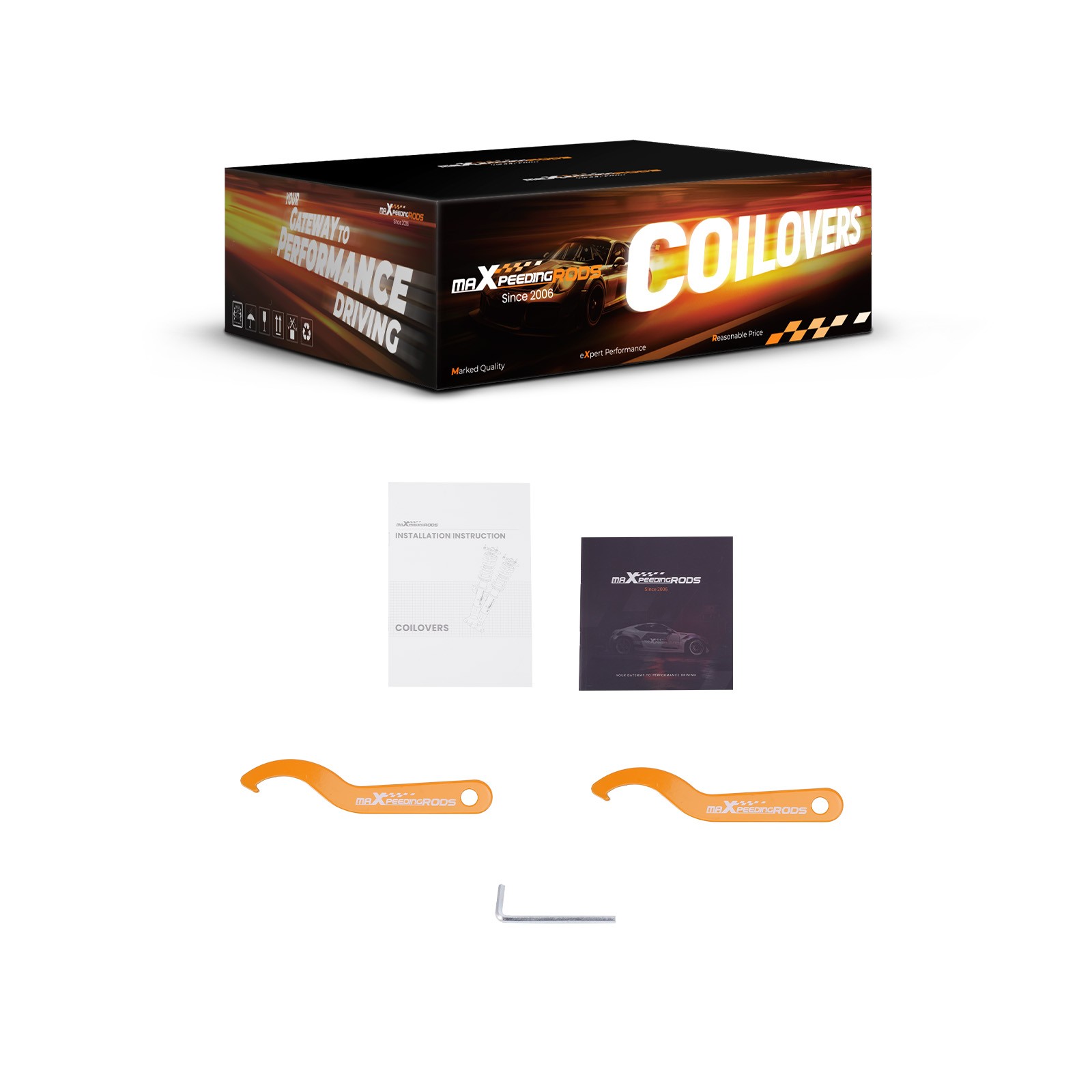 24 Wege Dämpferkraft Gewindefahrwerk for BMW 5er E60 525xi 528xi 530xi 2004-2010