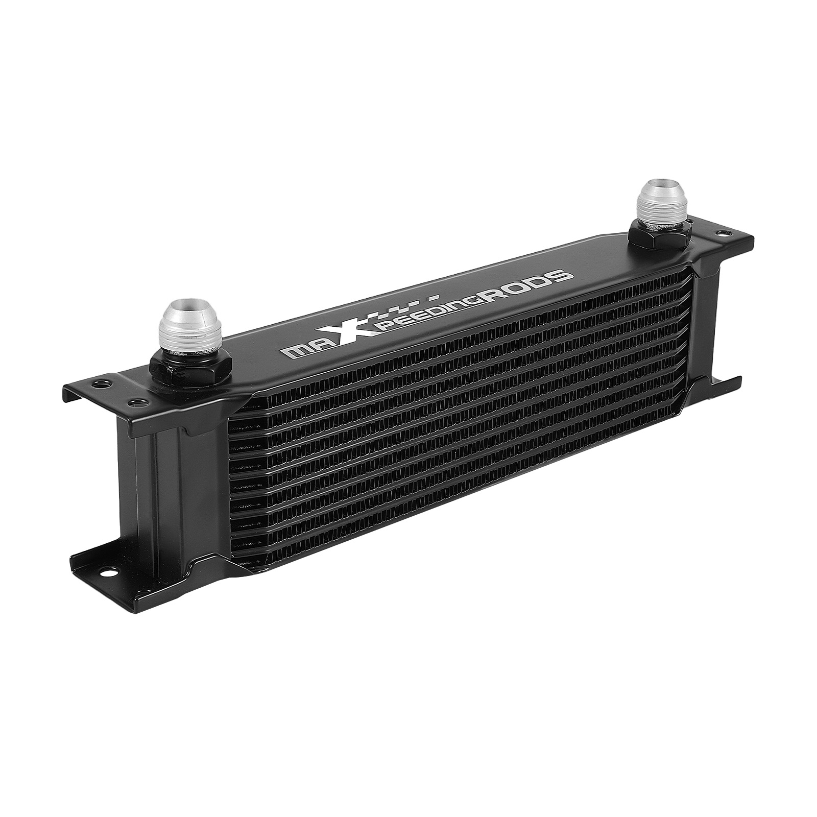 Radiatore Olio Universale 10 Righe per Auto Alluminio AN-10 con Kit Montaggio