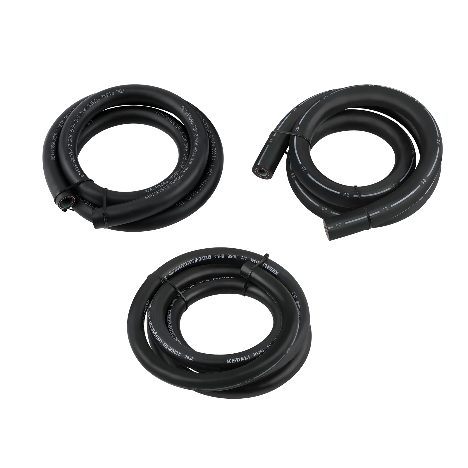 134a Air Conditioning Hose Kit and R-Ring W/ Drier AC Hoses Fitting Kits