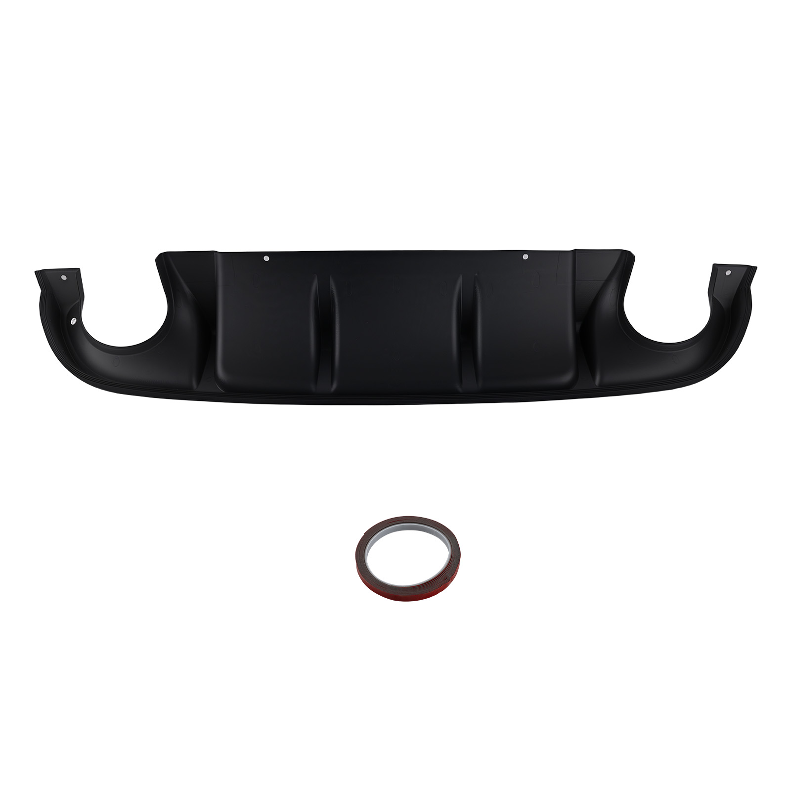 Black Rear Diffuser Kit for Infiniti Q50 Q50S Sport Sedan 2014-2017 PP