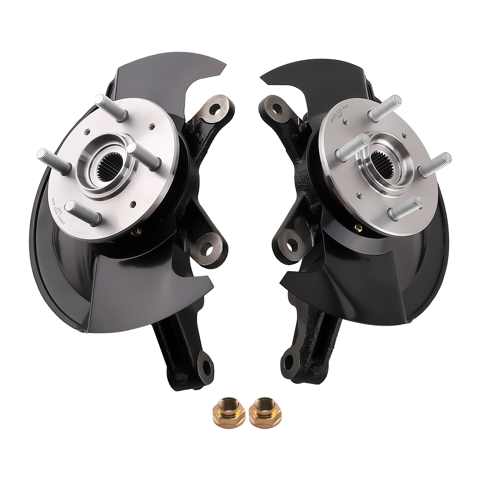 Steering Knuckle & Wheel Hub Bearing Assembly for Honda Civic 2003-2005 1.7L