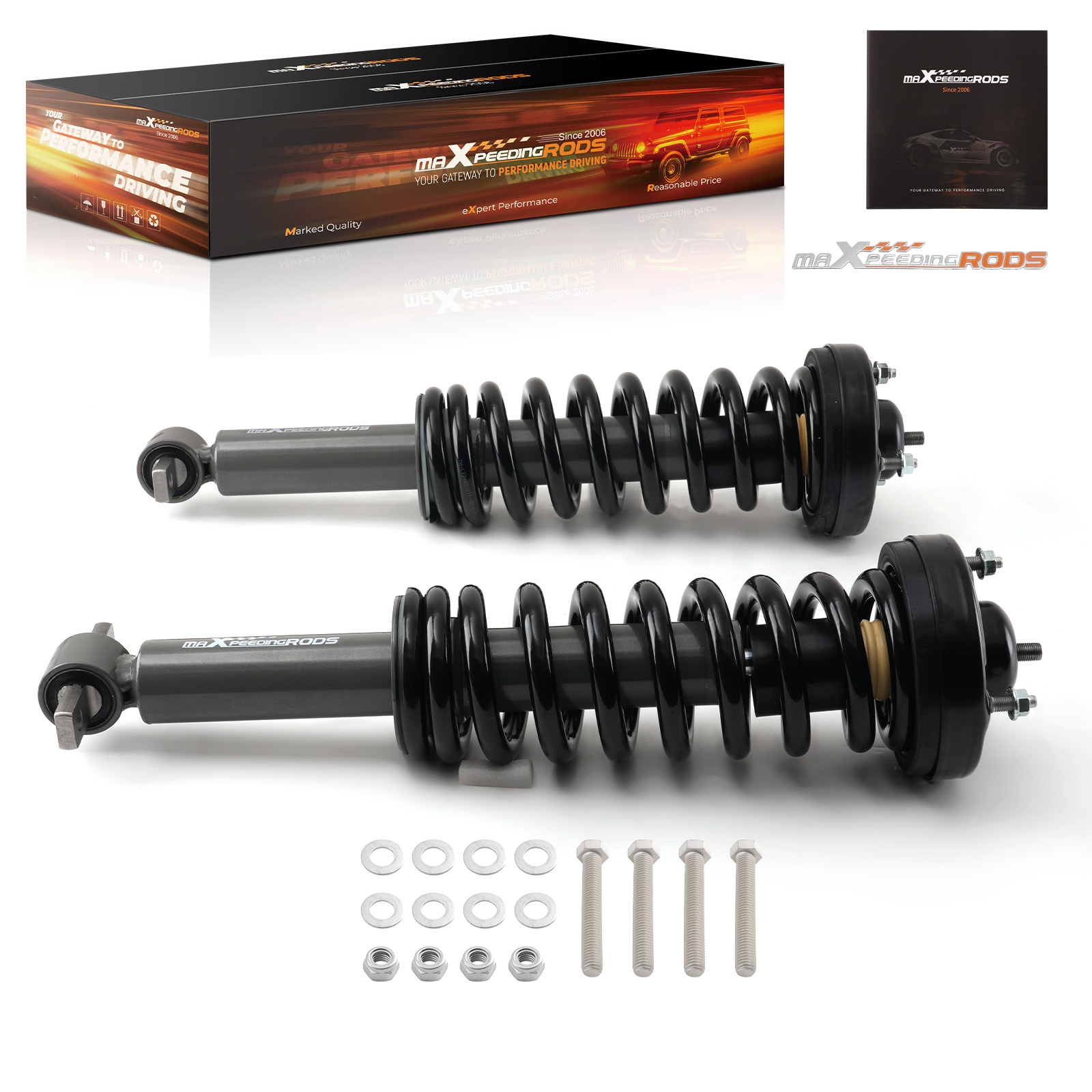 Loaded Suspension Lift Strut Kit for Ford F150 RWD 2014-2025 2