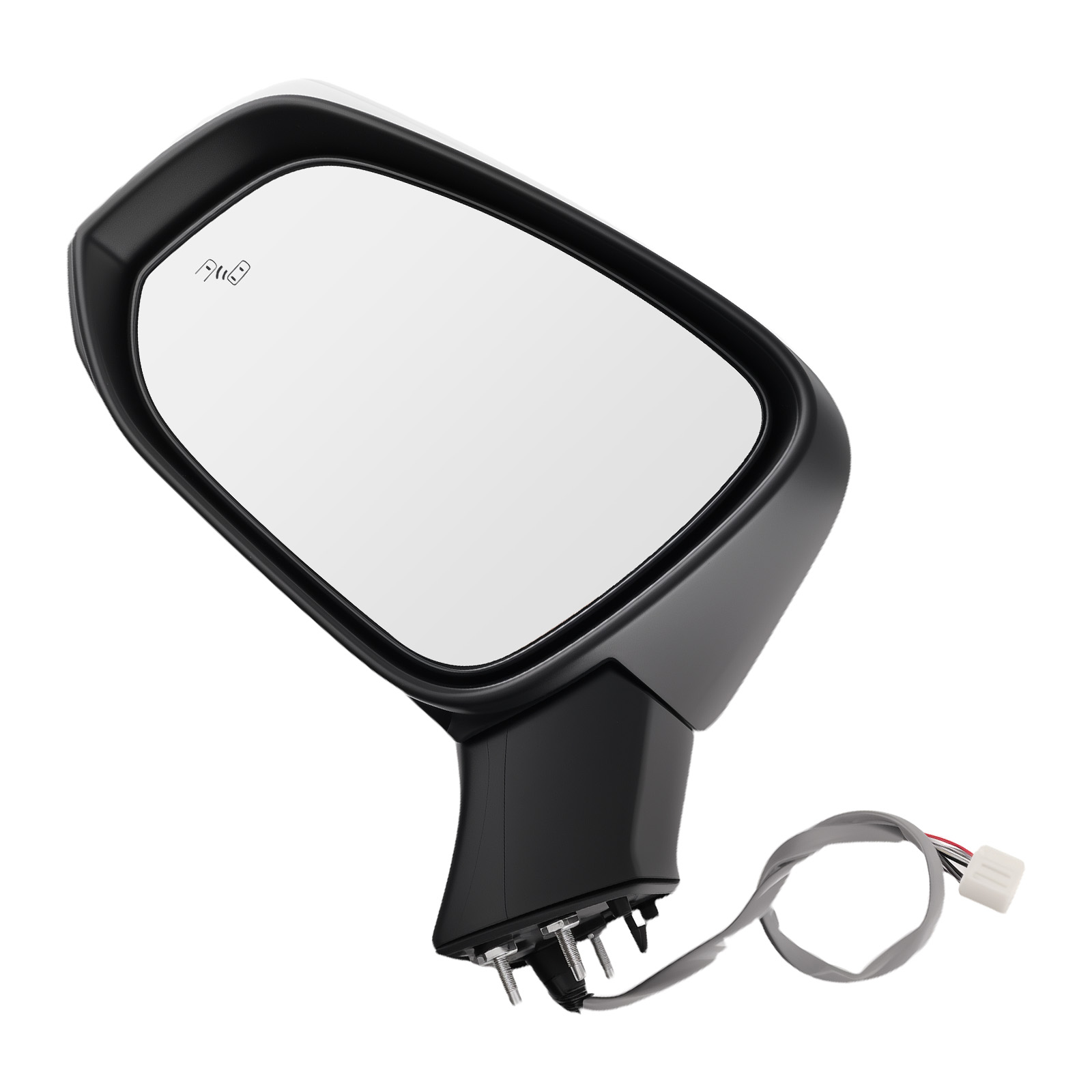Left Power Mirror Heated for Toyota RAV4 2019-2022 TO1320384 White