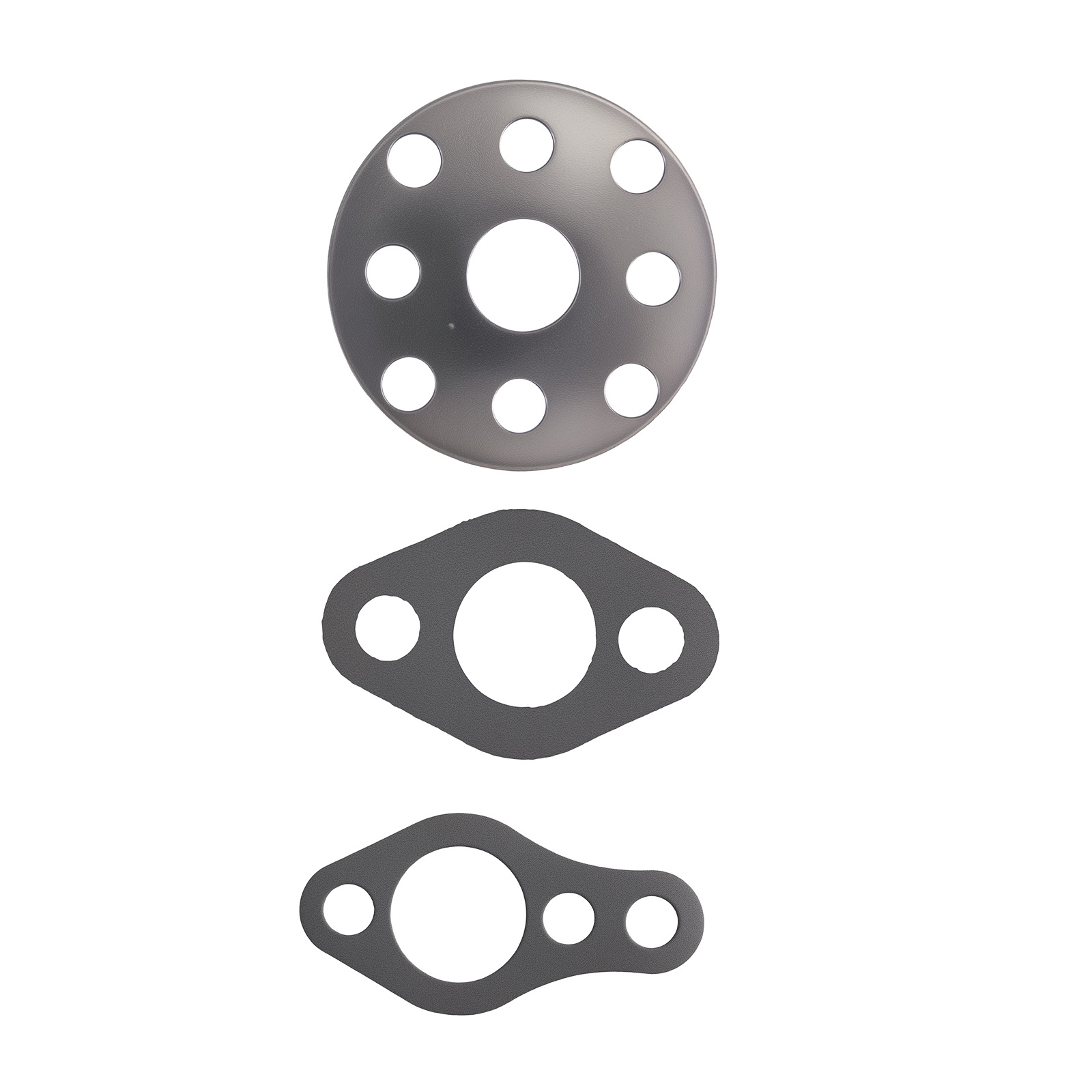 Complete Bracket System Kit for Engine Long Water Pump 1958-1995 Chrome