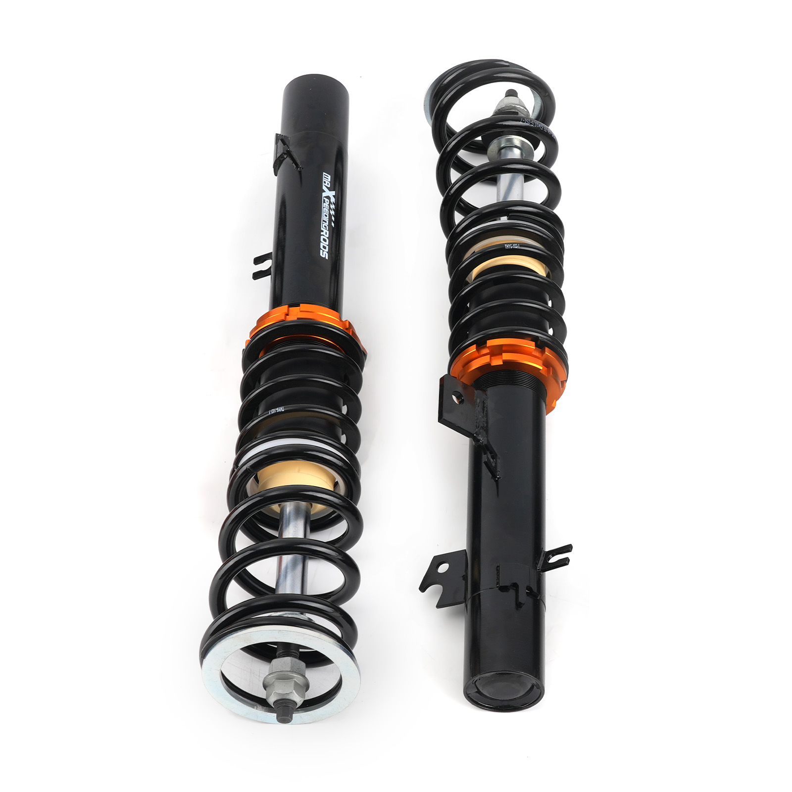 Gewindefahrwerk for Peugeot 207 2006-2014 Höhenverstellbar 0-25mm Coilover
