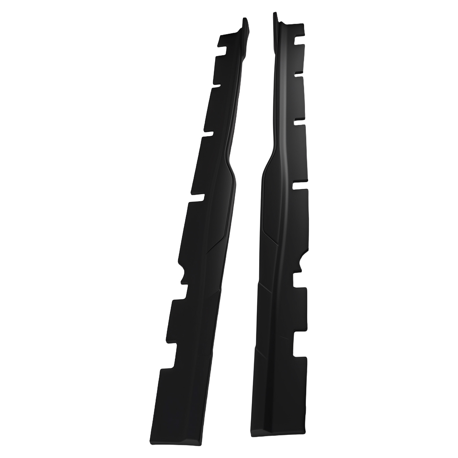 Side Skirt Panel Kit for Dodge Charger 2015-2023 ABS Body Extension Matte Black