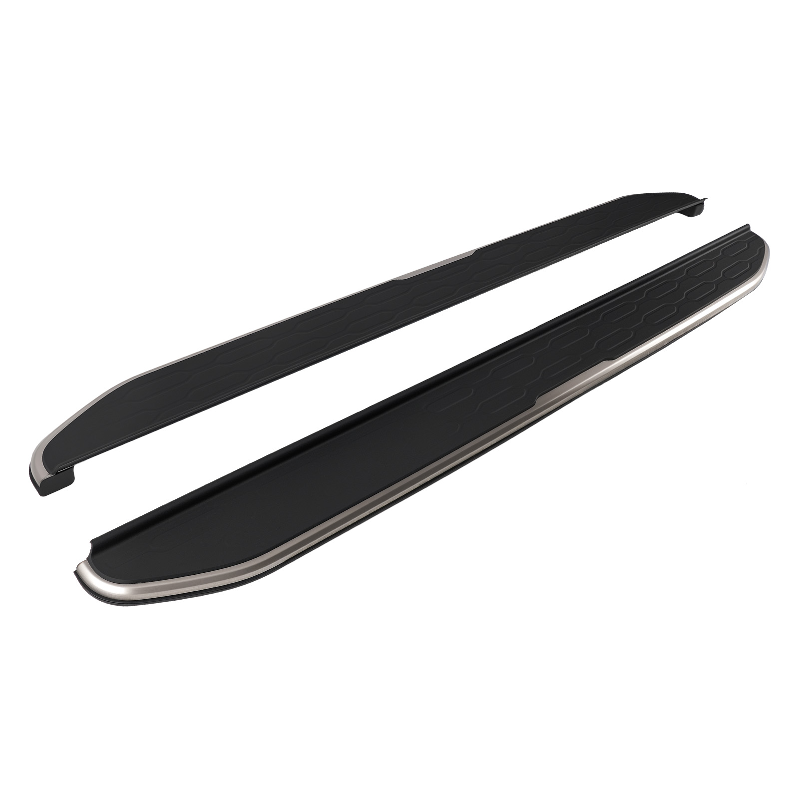 Anti-Slip Side Steps Bars for Land Rover Discovery Sport L550 14-2024 Pair Black