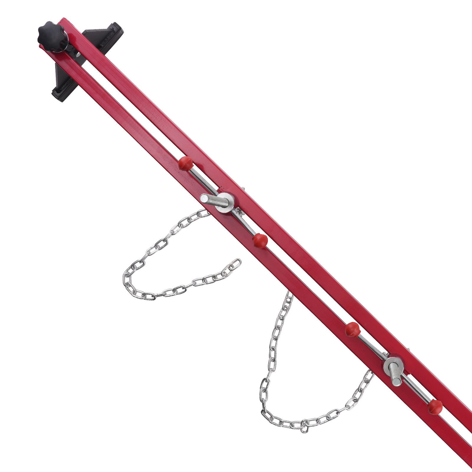 1100lbs Engine Support Bar Passenger Vehicle Dual Hook Cross Hoist Holder
